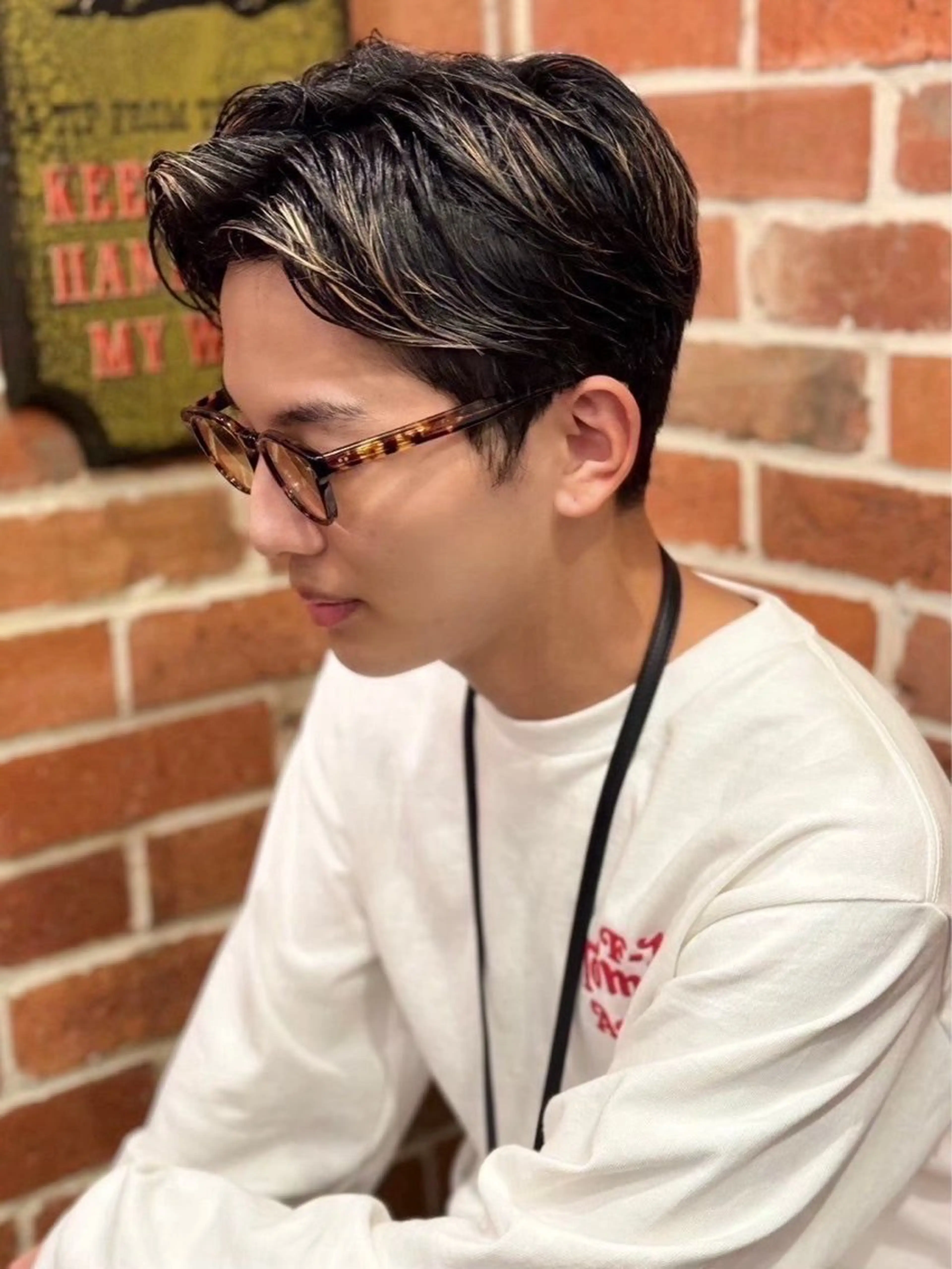 ショート メンズ 芦川 柚貴のヘアスタイル