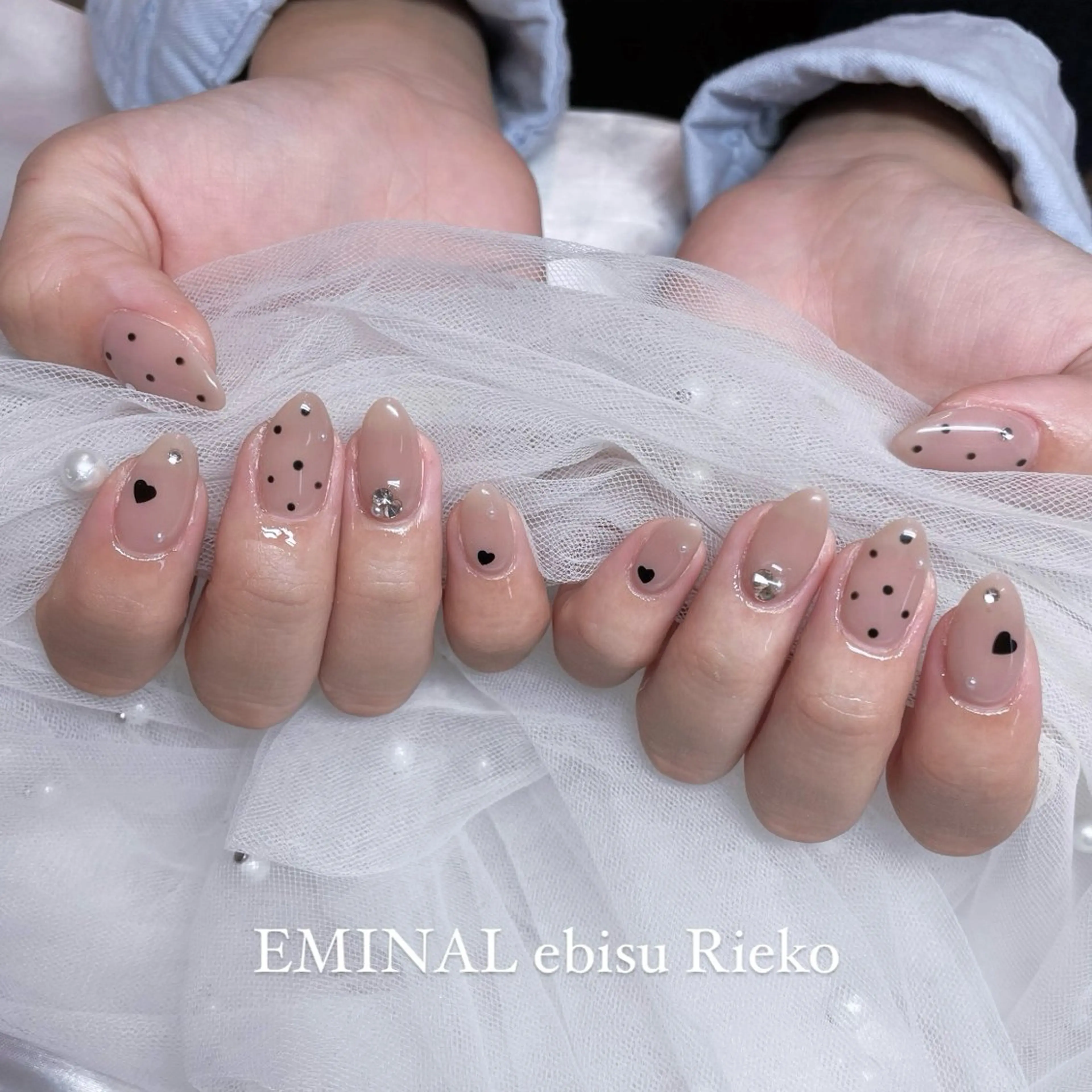 ネイル ハンドネイル Rieko EMINAL恵比寿のネイルデザイン