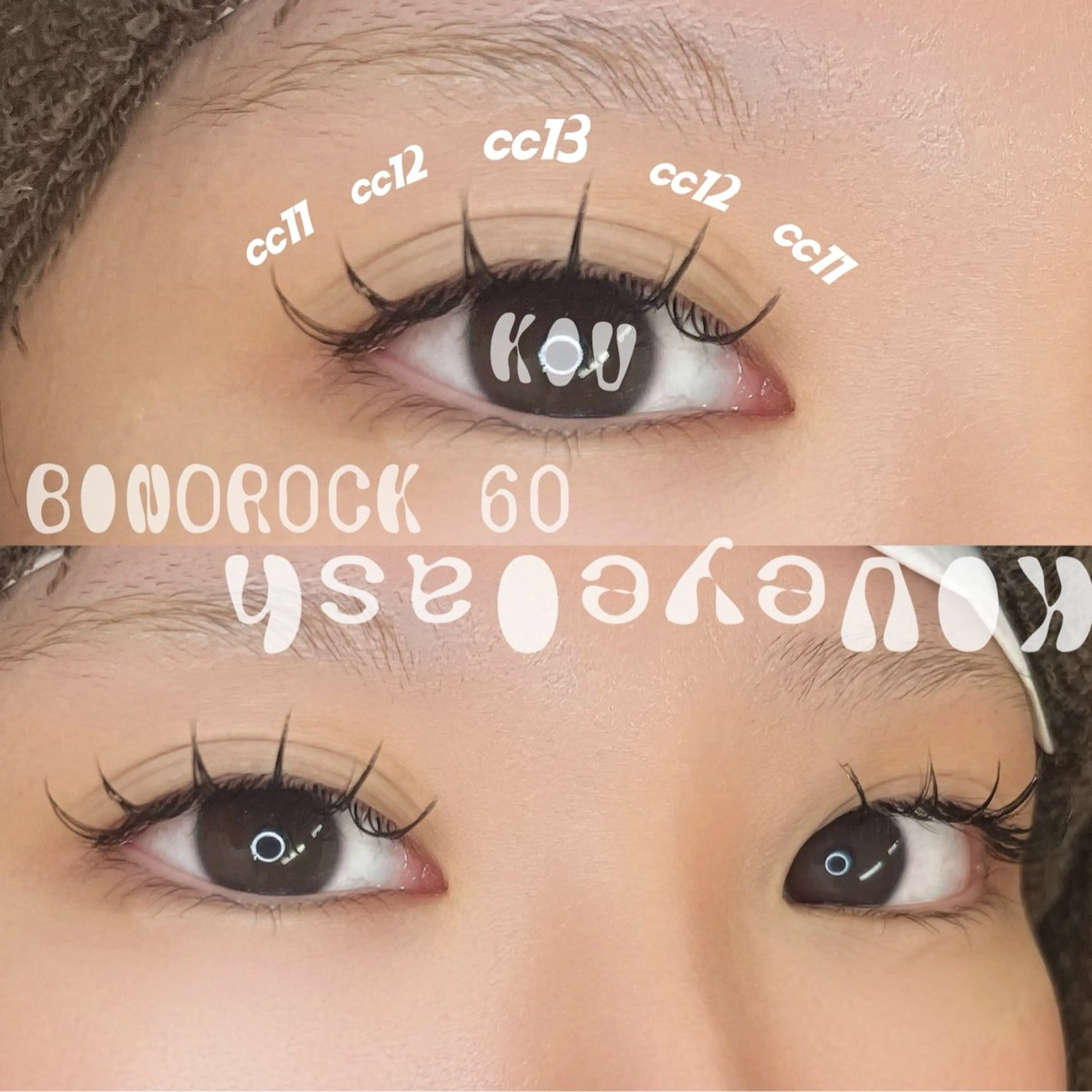 マツエク・マツパ KIUeyelash ✴︎koharuのマツエク・マツパデザイン