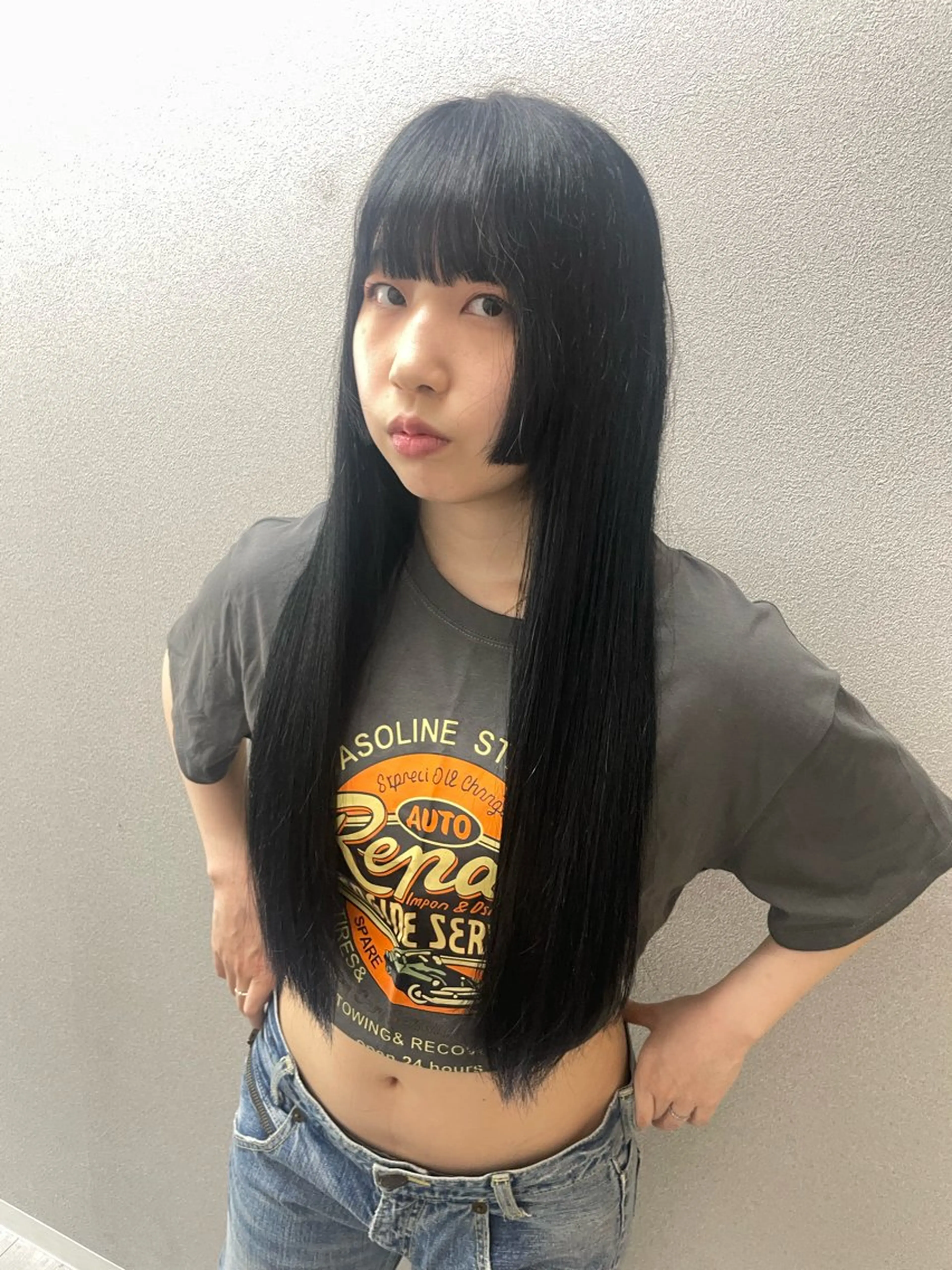 ロング トリートメント トリートメント ニュアンスカラー/ 🫧レミ(坊主)のヘアスタイル