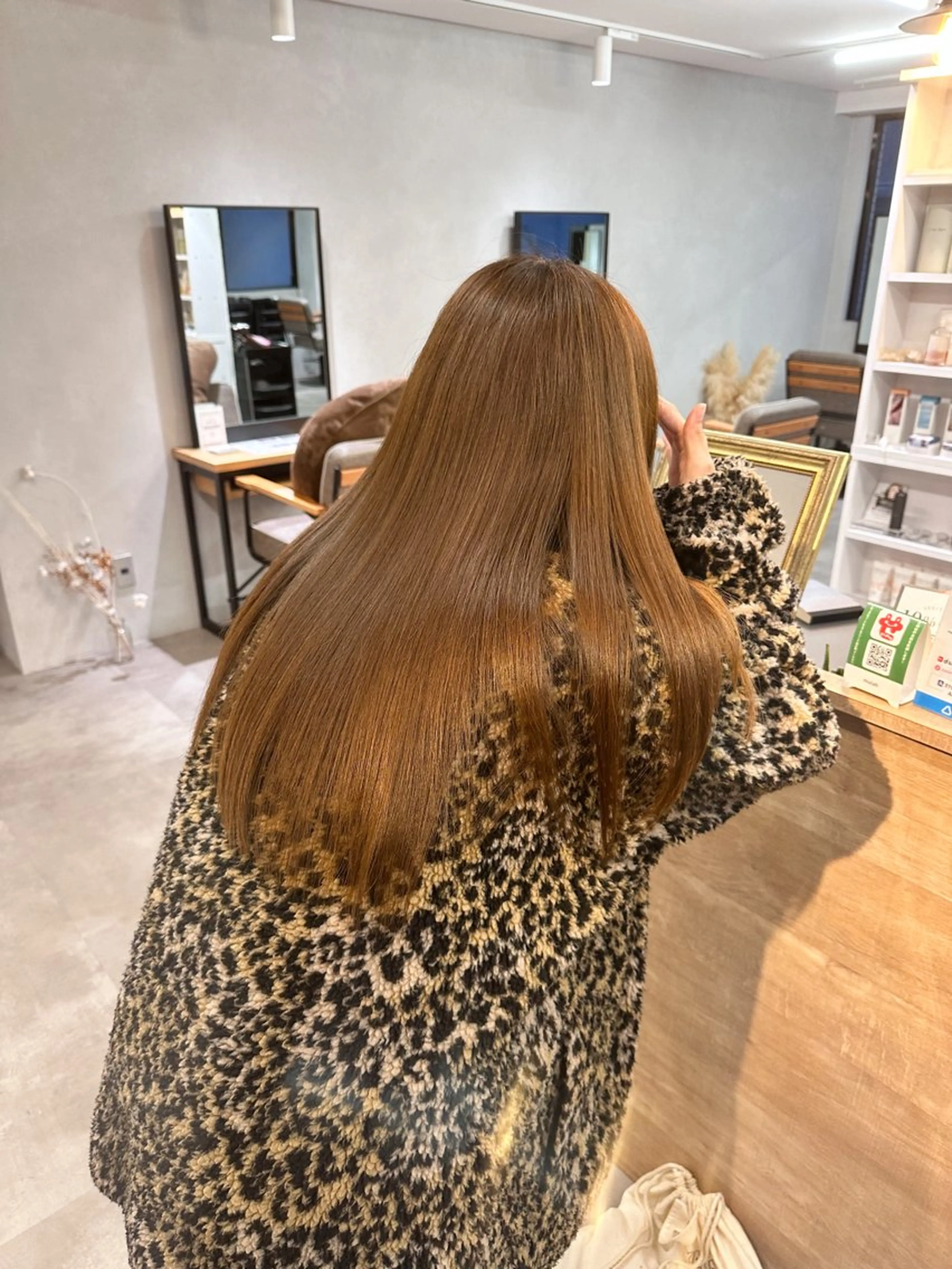 ロング 顔まわりレイヤー 韓国風ヘア レイヤーカット カット ヘアカラー トリートメント まるみショート/ ボブ/hinaのヘアスタイル