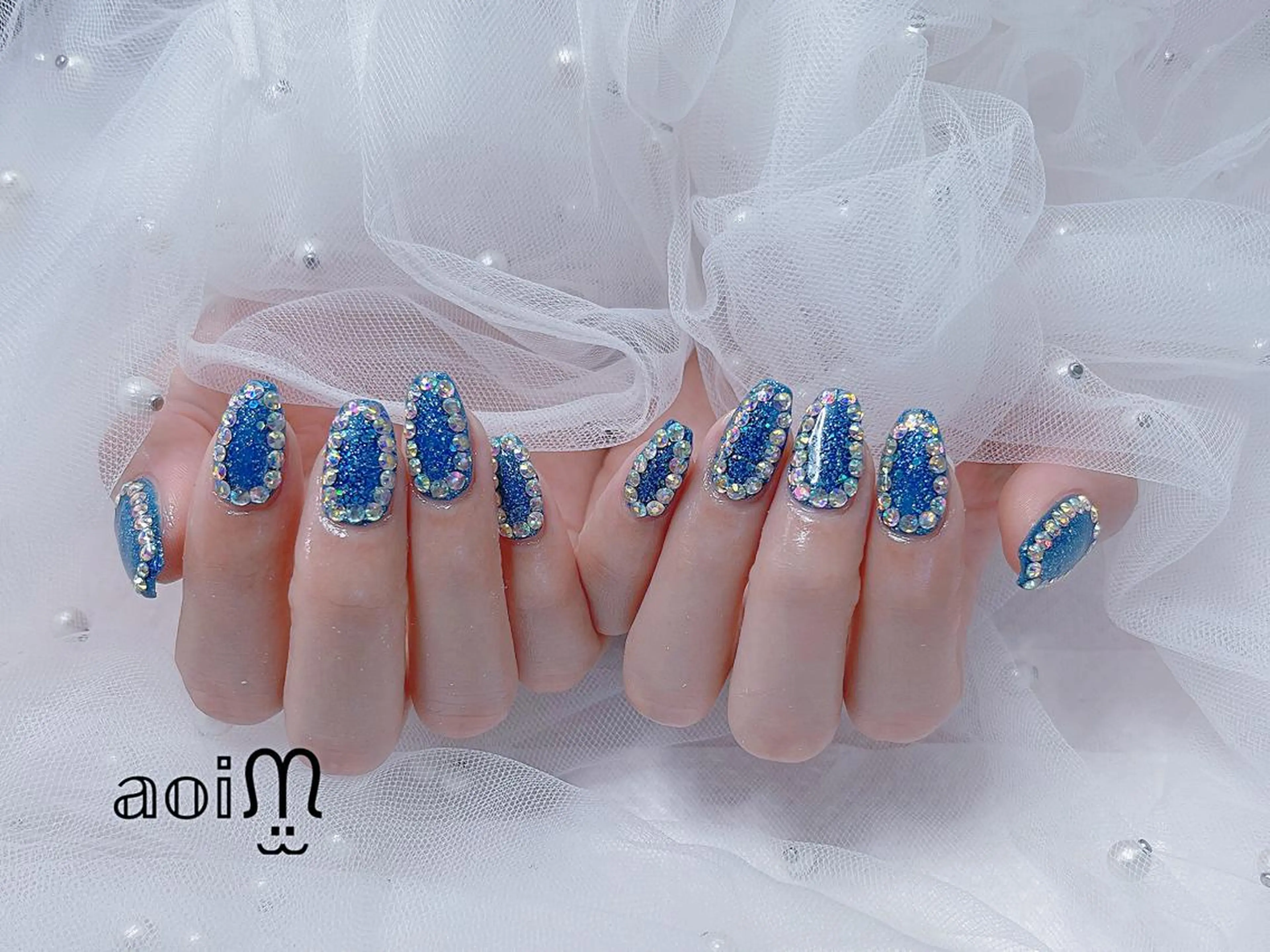 ネイル 葵うさぎ AIのネイルデザイン