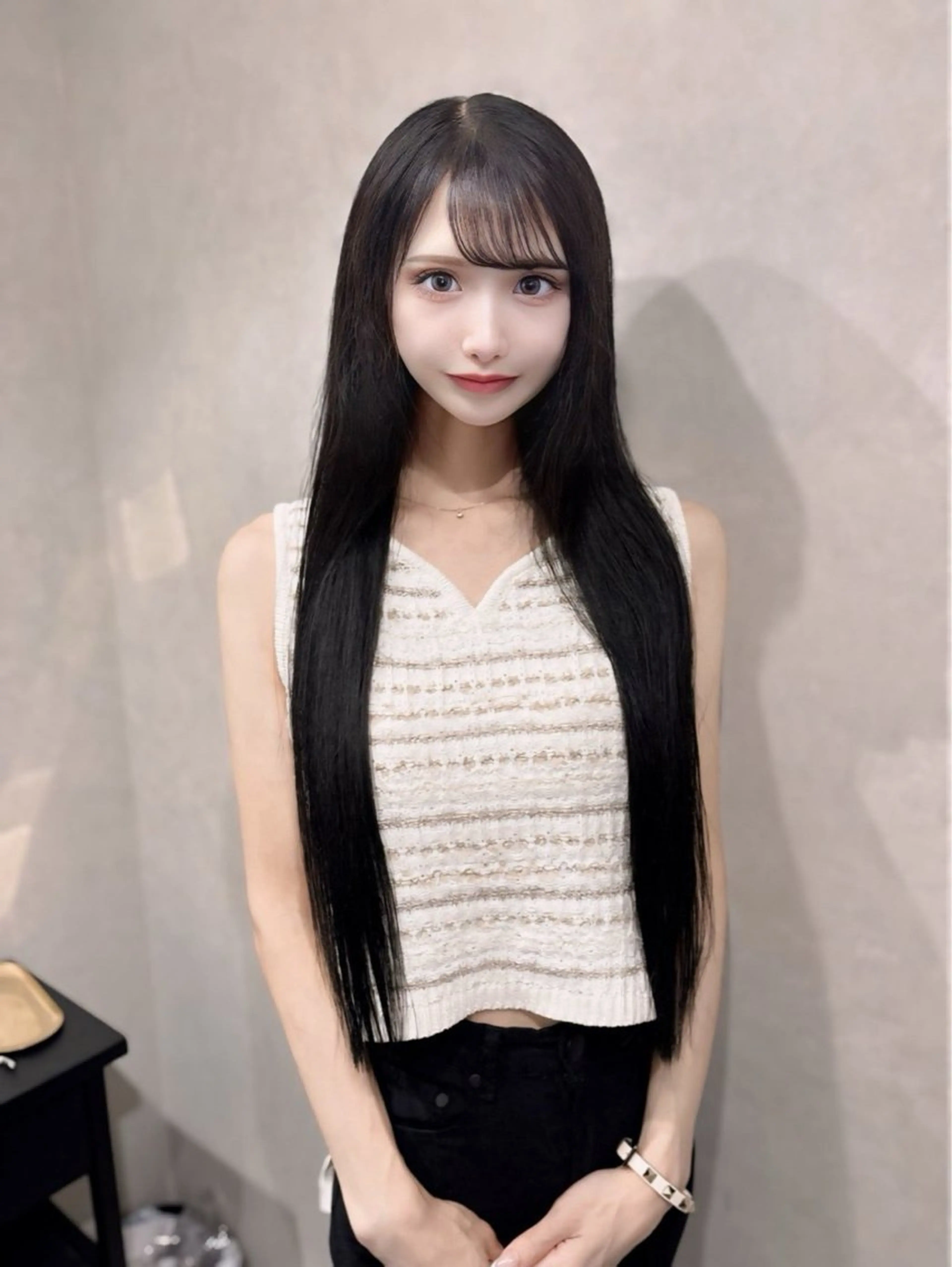 ロング キッズ ヘアカラー トリートメント シシド ユウスケ Aceのヘアスタイル