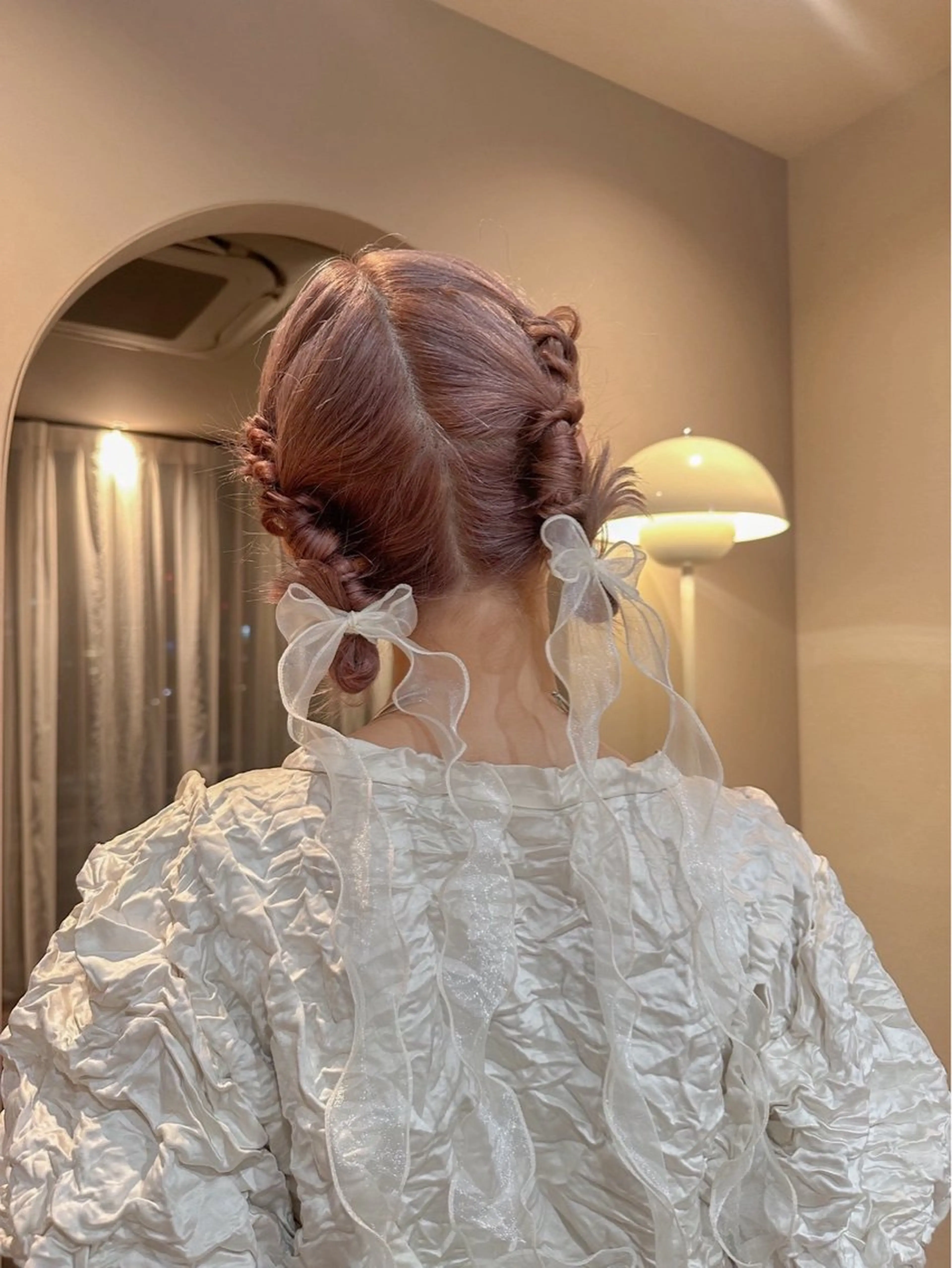 セミロング カラー 色素薄めカラー o___mioのヘアスタイル