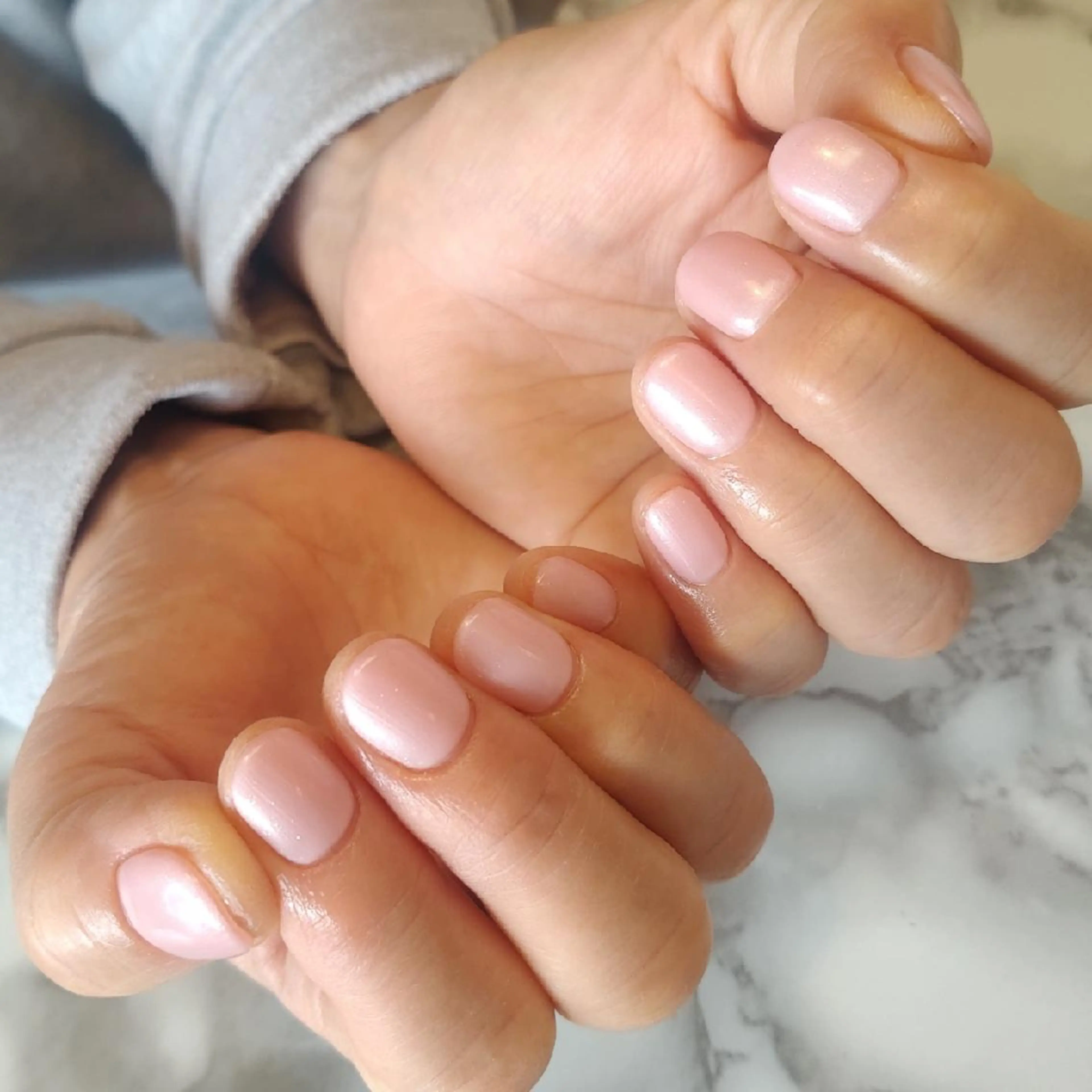 ネイル ワンカラーネイル ジェヌインネイル 河内のネイルデザイン