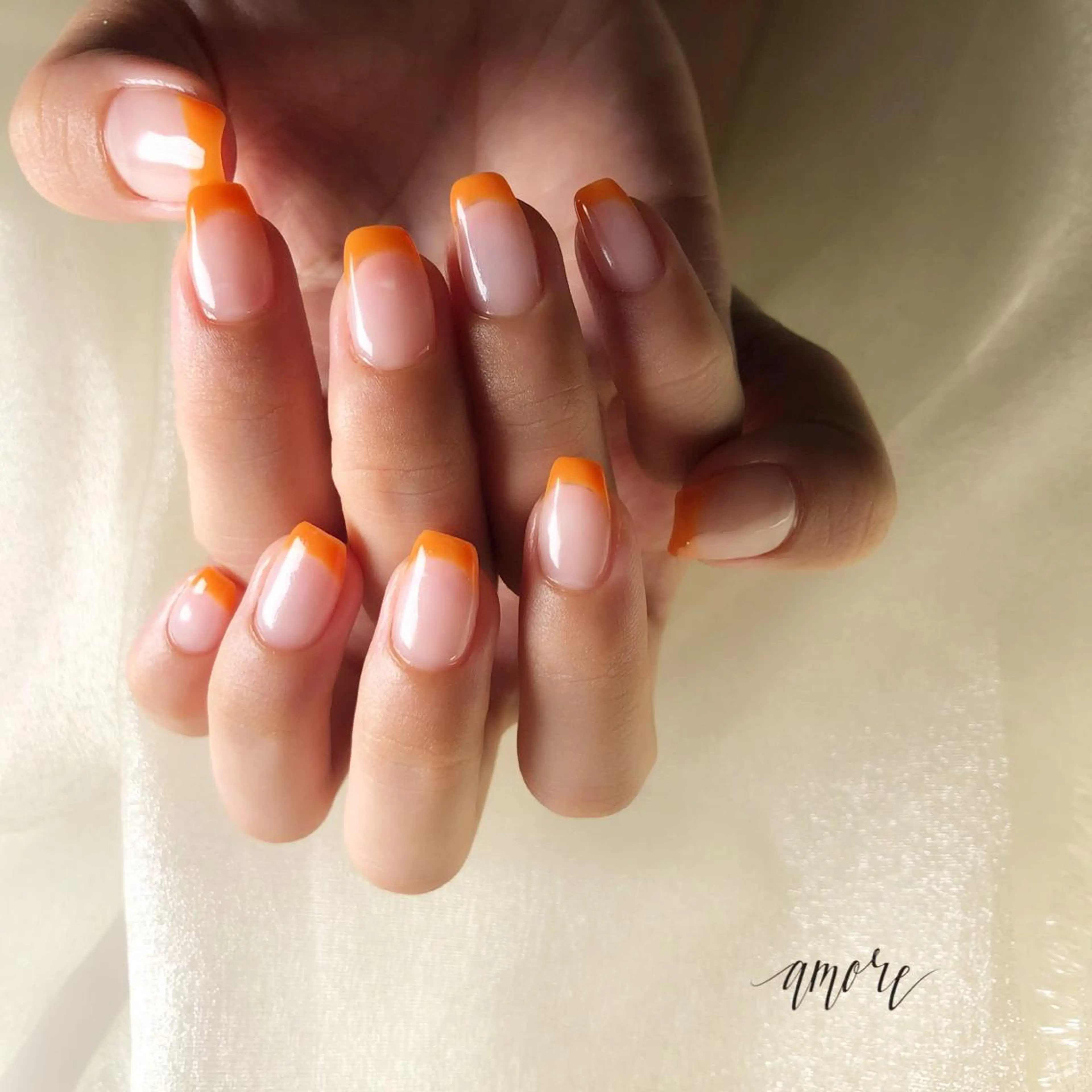 ネイル フレンチネイル ジェルネイル 氷ネイル・うるうるネイル マグネットネイル ミラーネイル You kyehwaのネイルデザイン