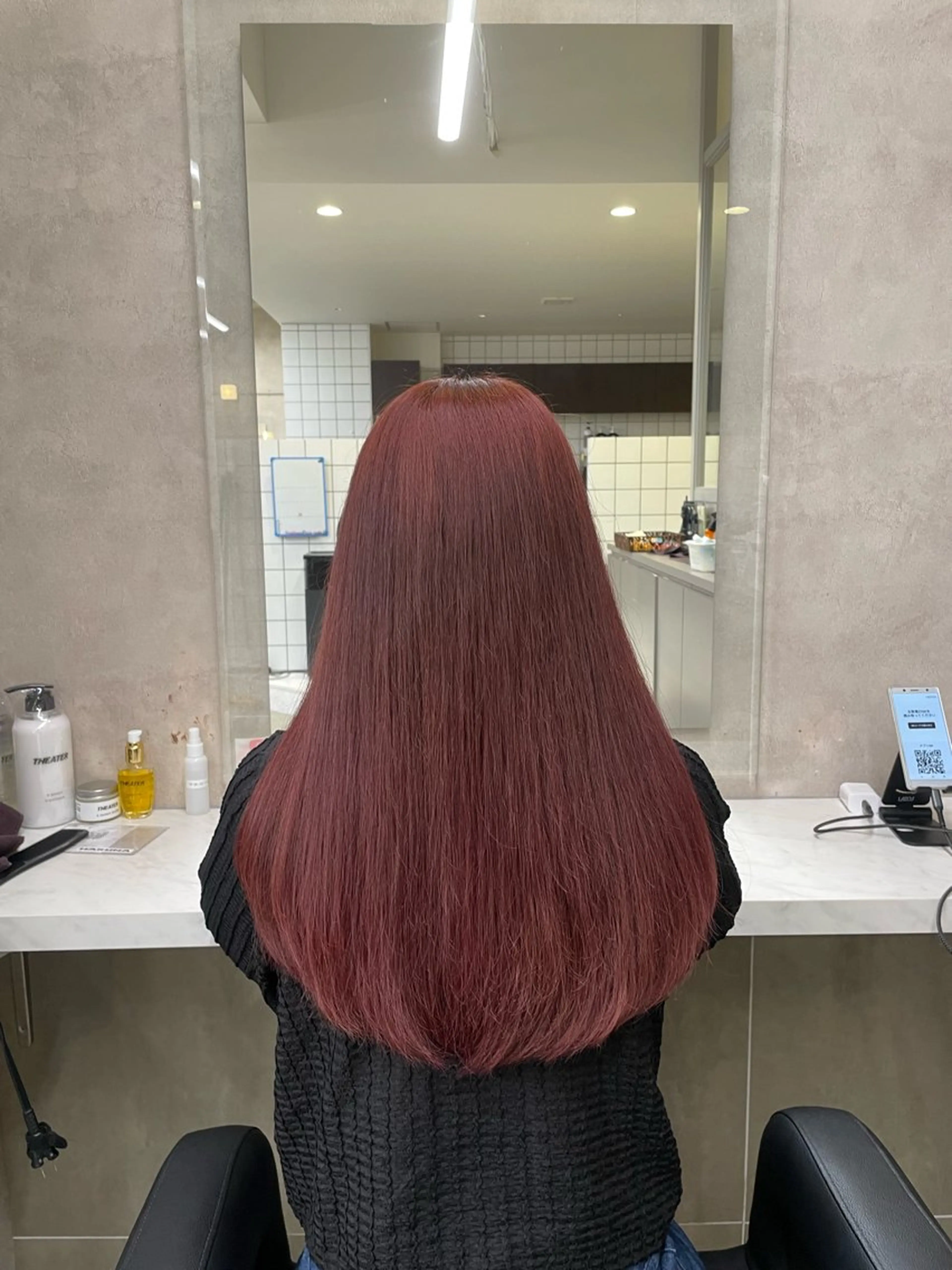 ロング カラー ヘアアレンジ ヘアカラー トリートメント ヘアセット 💗横浜美容室 💗HARUNAのヘアスタイル