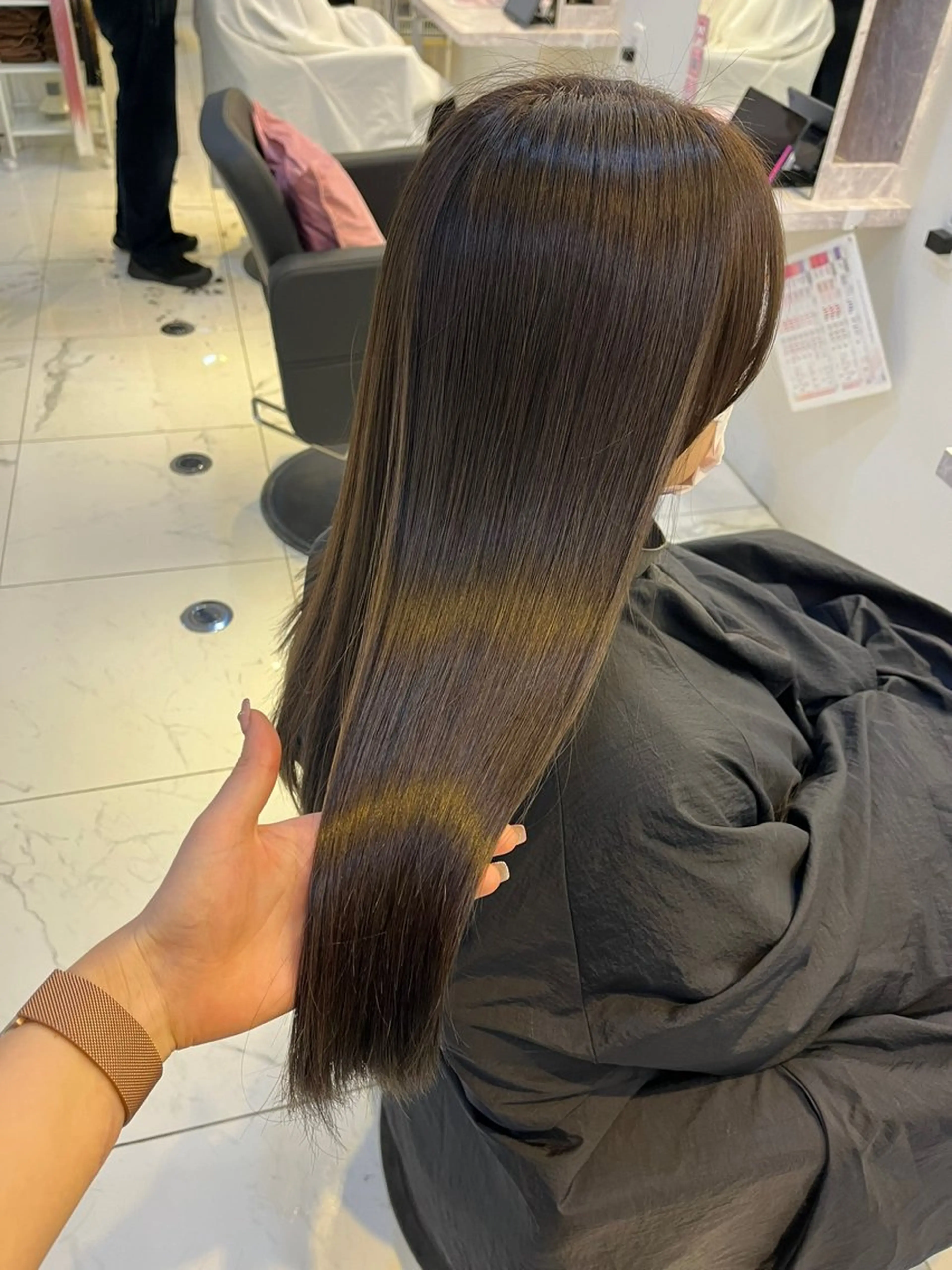 ロング カラー 透明感カラー/大阪 Rieのヘアスタイル