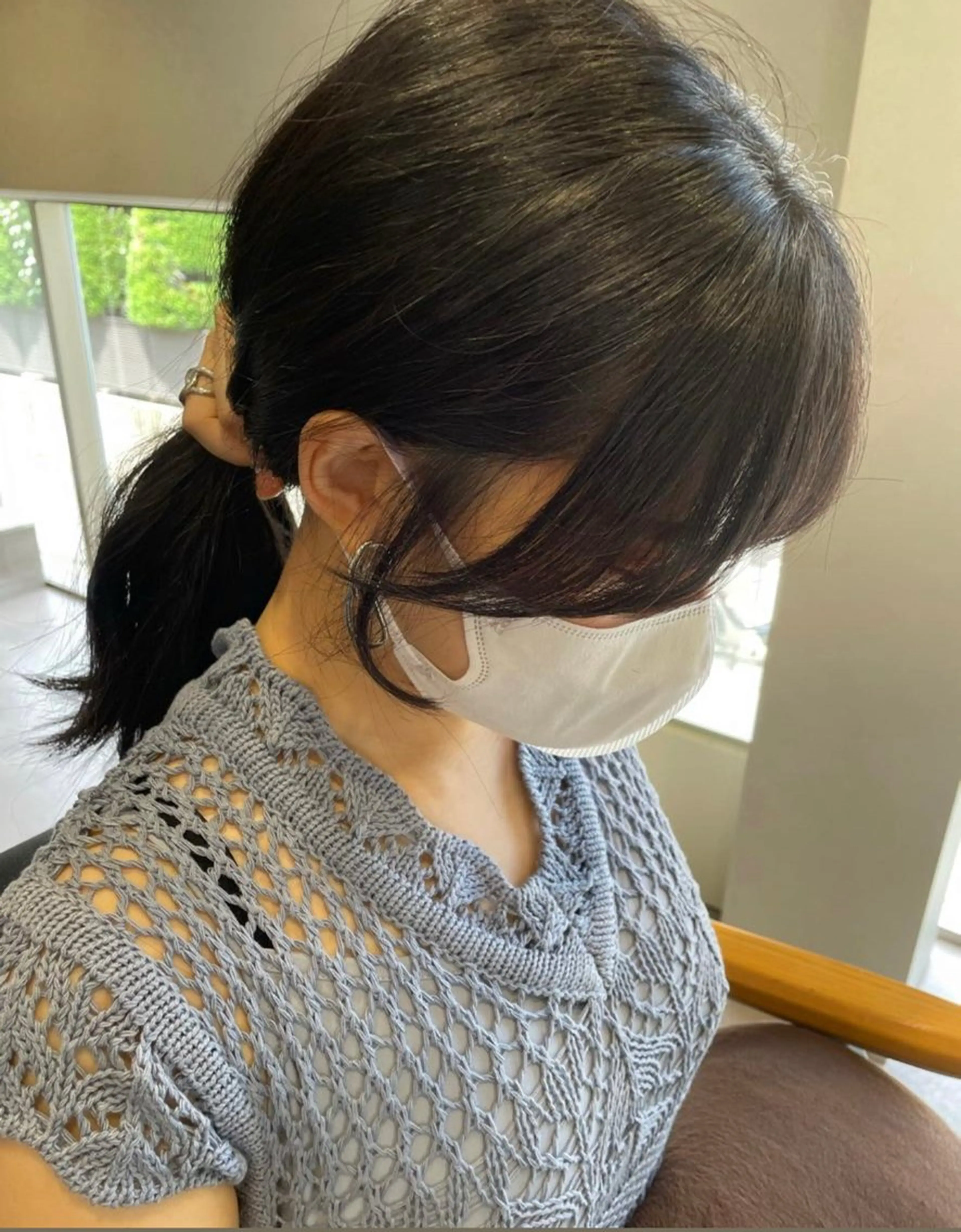 セミロング カット ヘアカラー トリートメント 韓国風/オシャレ /縮毛矯正/滝口琴未のヘアスタイル