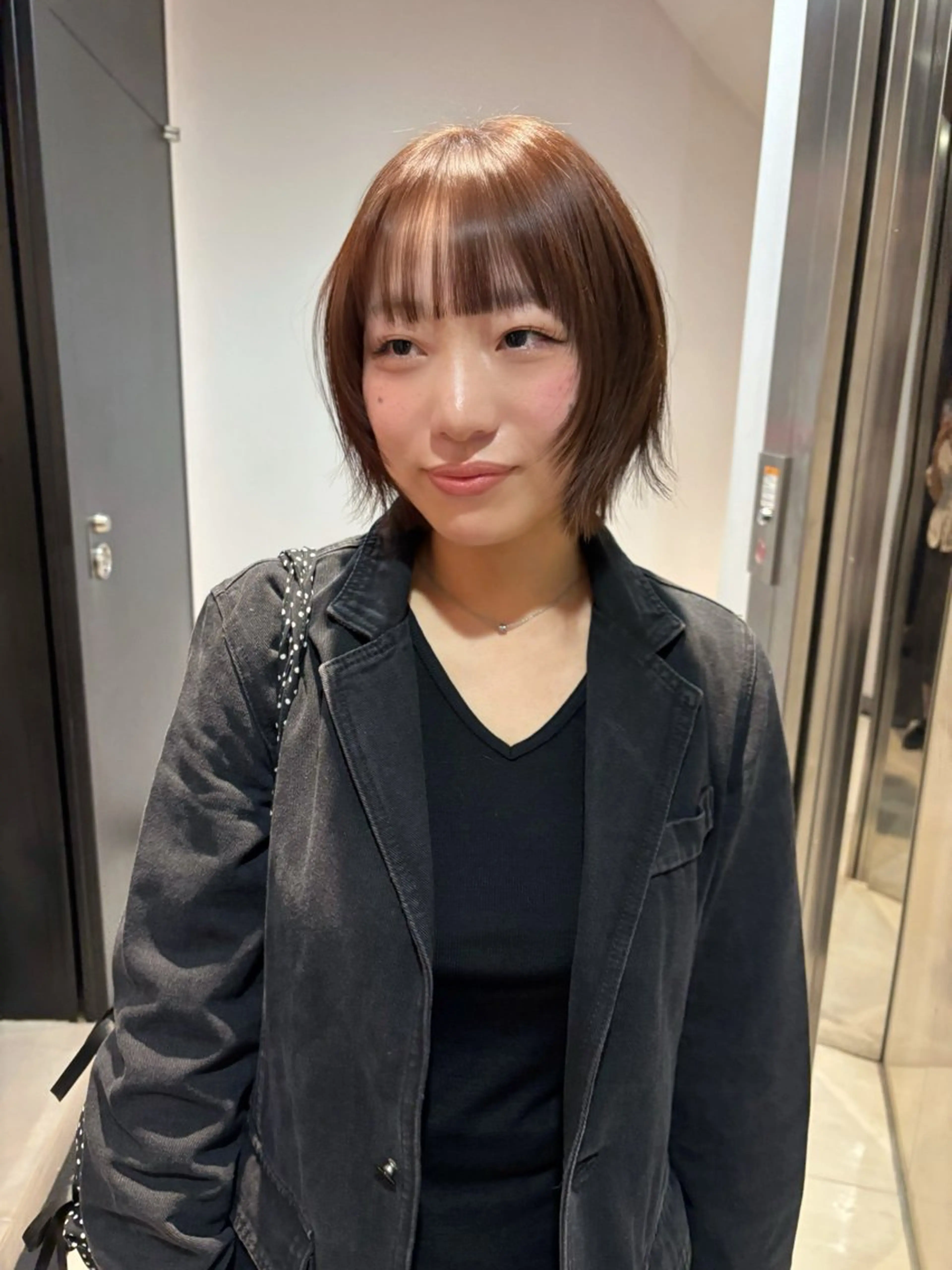 ショート riria/ボブ /ショート/レイヤーのヘアスタイル