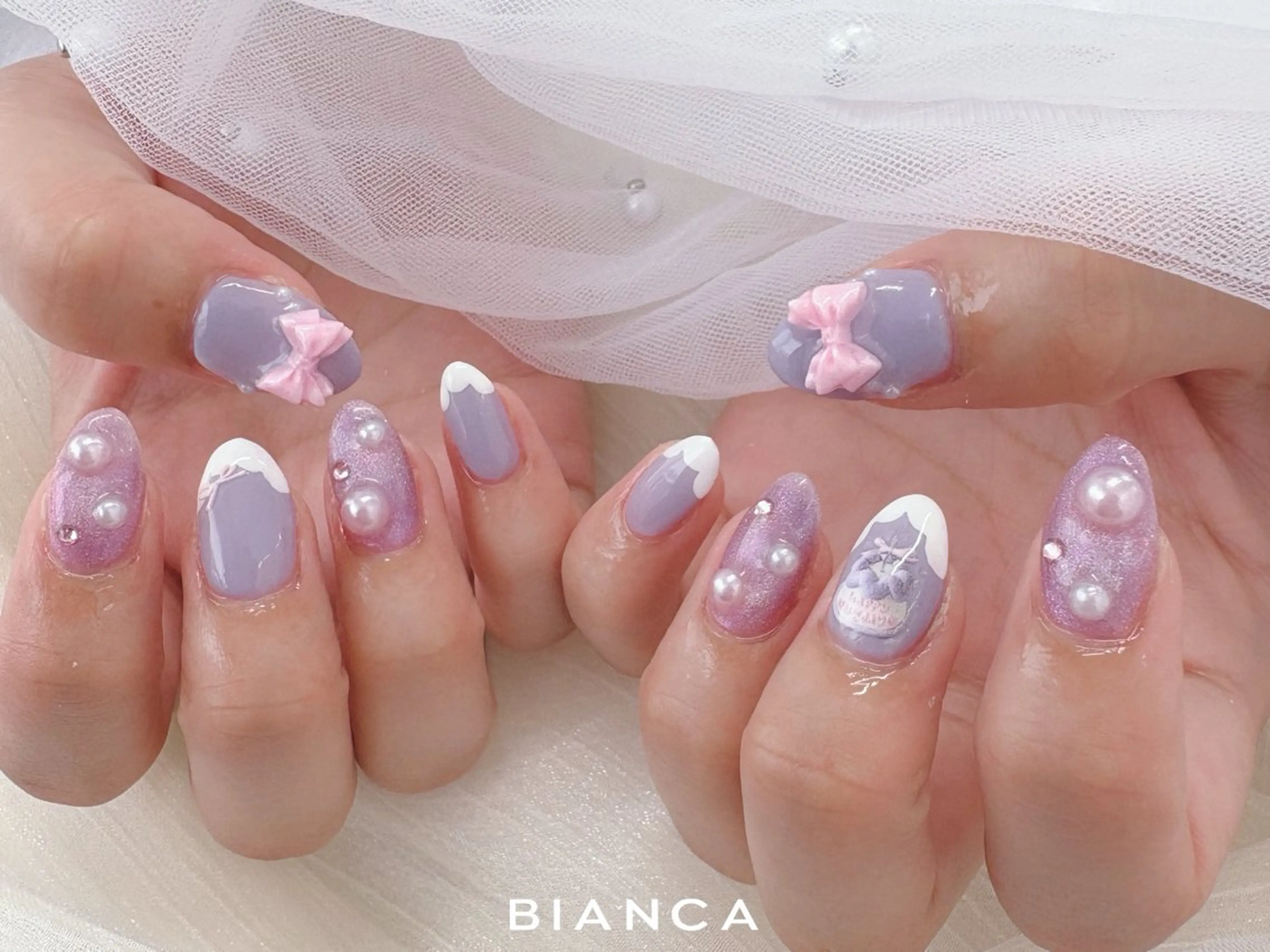 ネイル ハンドネイル Bianca赤羽 松元🥣🫧のネイルデザイン