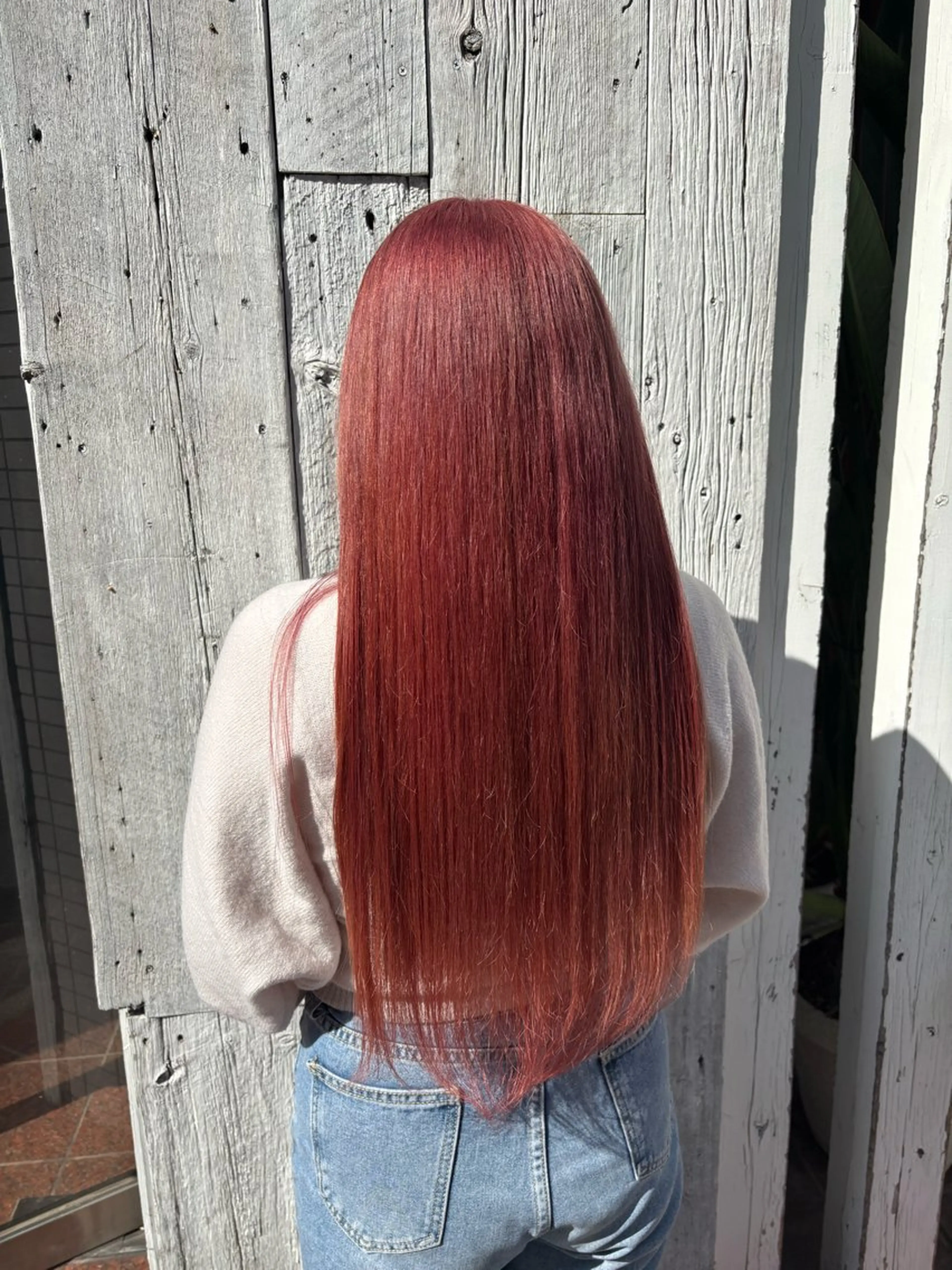 ロング カラー ヘアカラー トリートメント ヘッドスパ 🦋ハイトーン/ ブリーチ🥀森山陽向のヘアスタイル