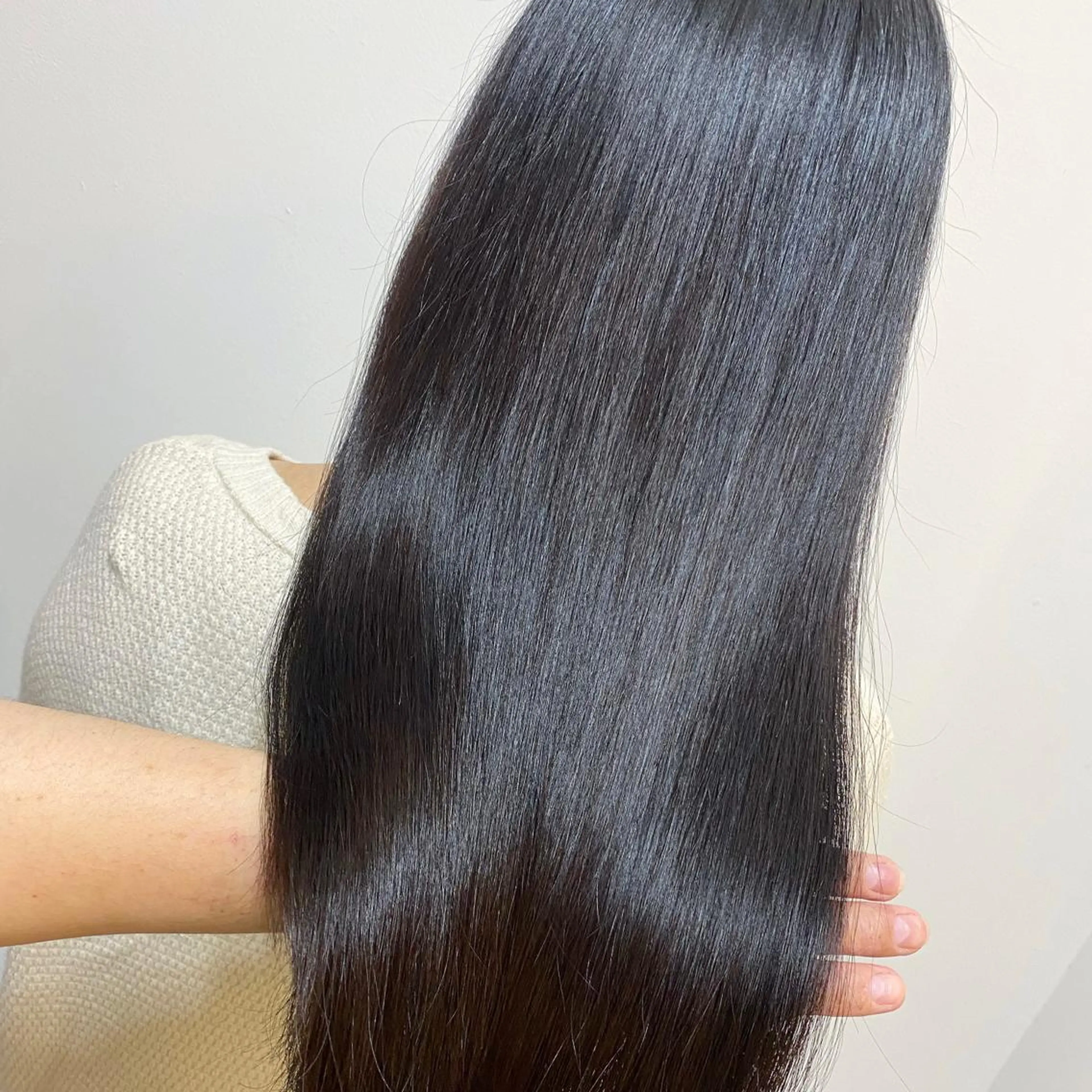 ロング カラー ケアカラー 髪質改善 ロング トリートメント 酸熱トリートメント 髪質改善特化 安東駿介のヘアスタイル