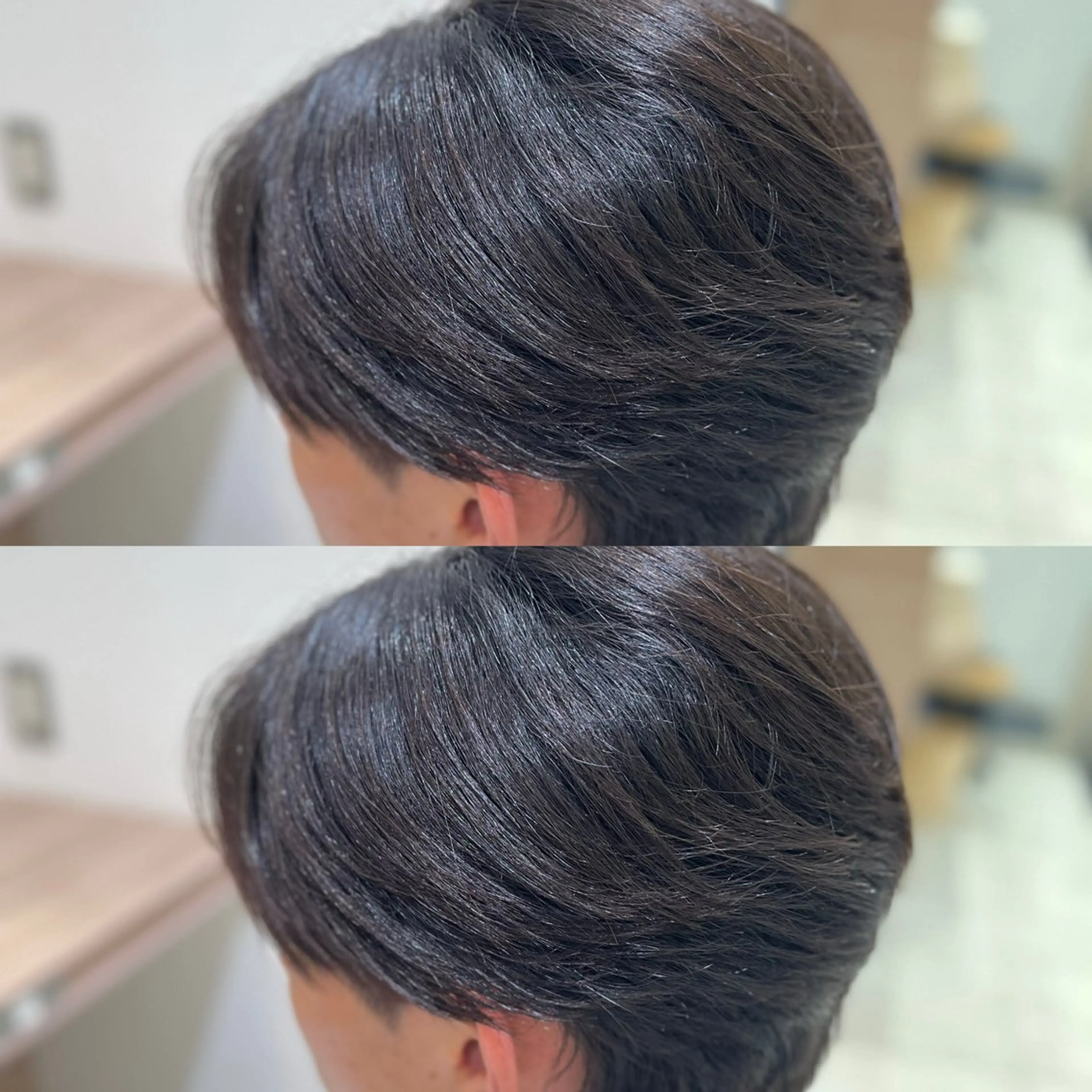 パーマ メンズ メンズパーマ ニュアンスパーマ カット 縮毛矯正 トリートメント ヘアセット 【メンズパーマ✨️ 髪質改善矯正】岩城のヘアスタイル