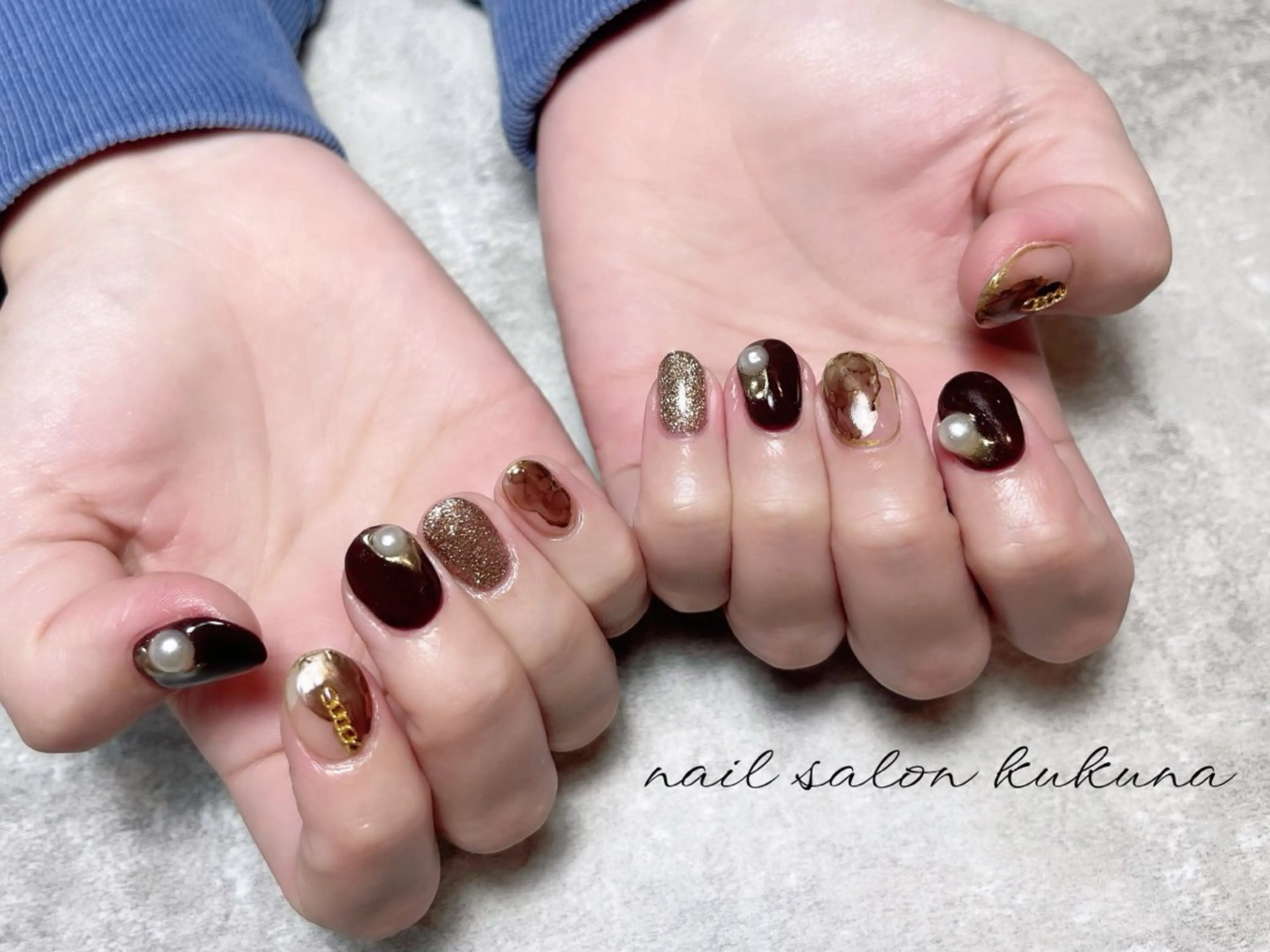 ネイル ワンホン/韓国 nail 大阪アメ村のネイルデザイン