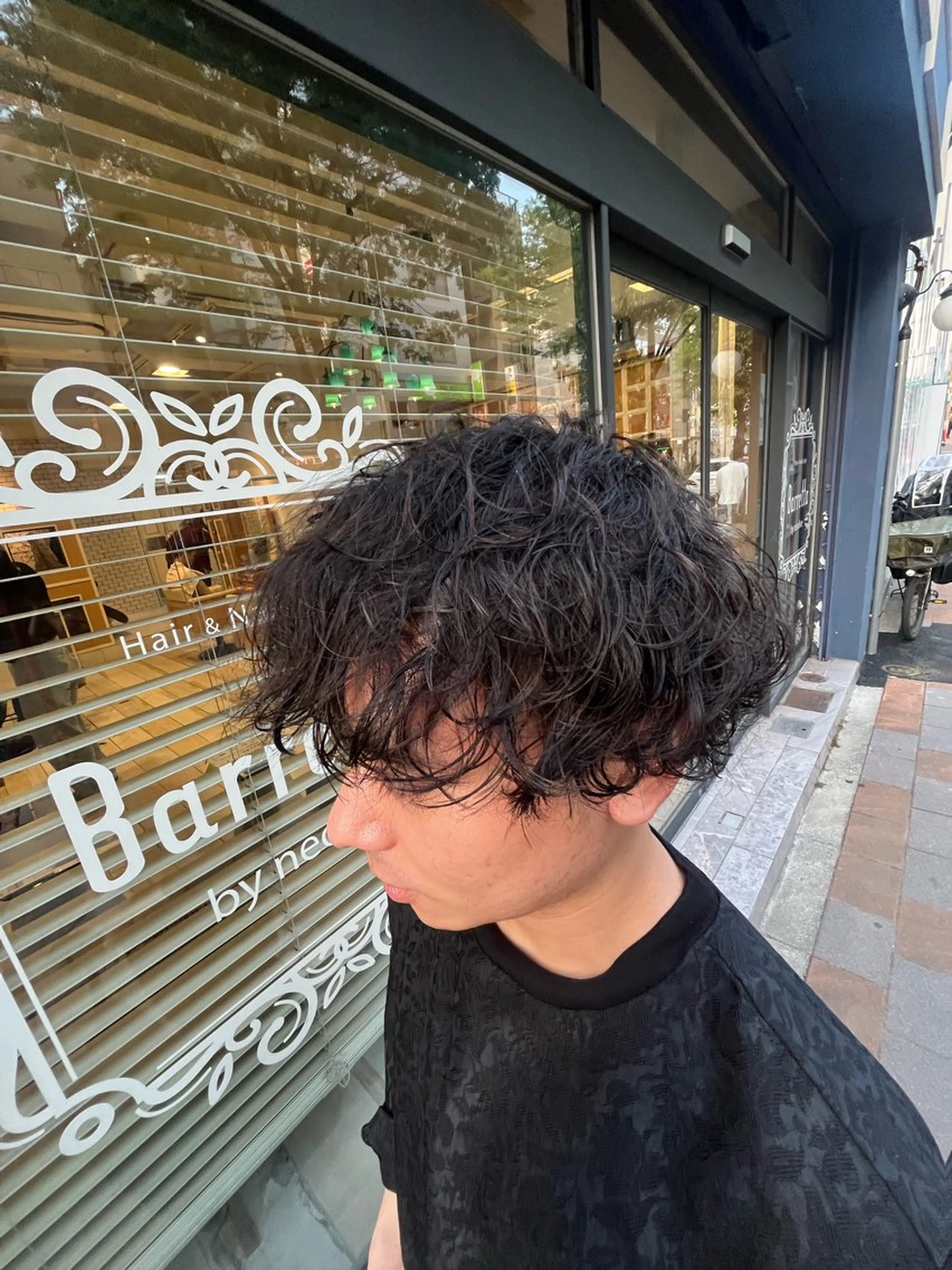 ショート パーマ メンズ カット パーマ ヤシロケンタ メンズ特化のヘアスタイル