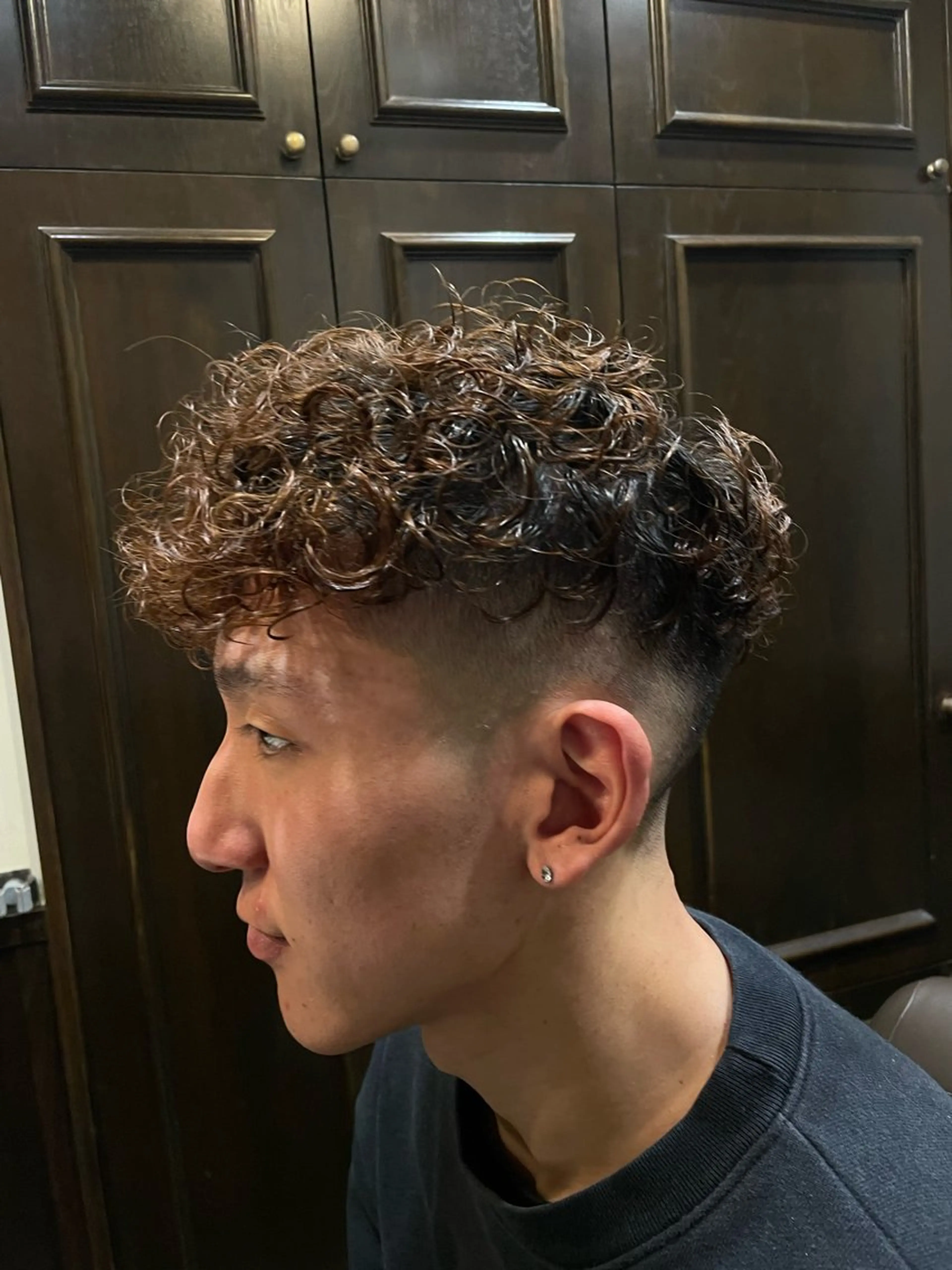 パーマ 高原 璃久のヘアスタイル