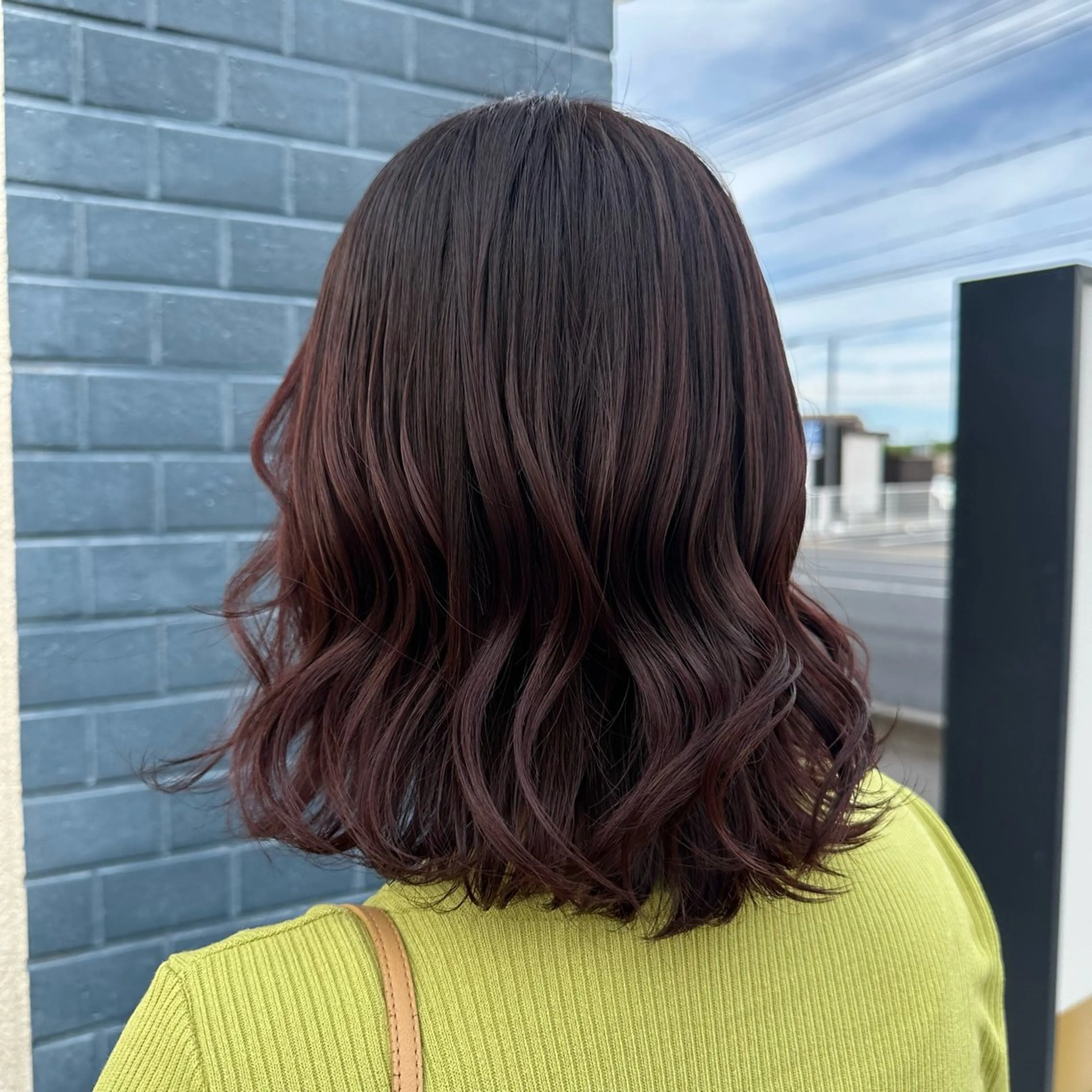 ミディアム カラー ラベンダーカラー ラベンダーピンク ピンクカラー 🦋韓国モテカラー 🦋𝕐𝕌𝕀のヘアスタイル