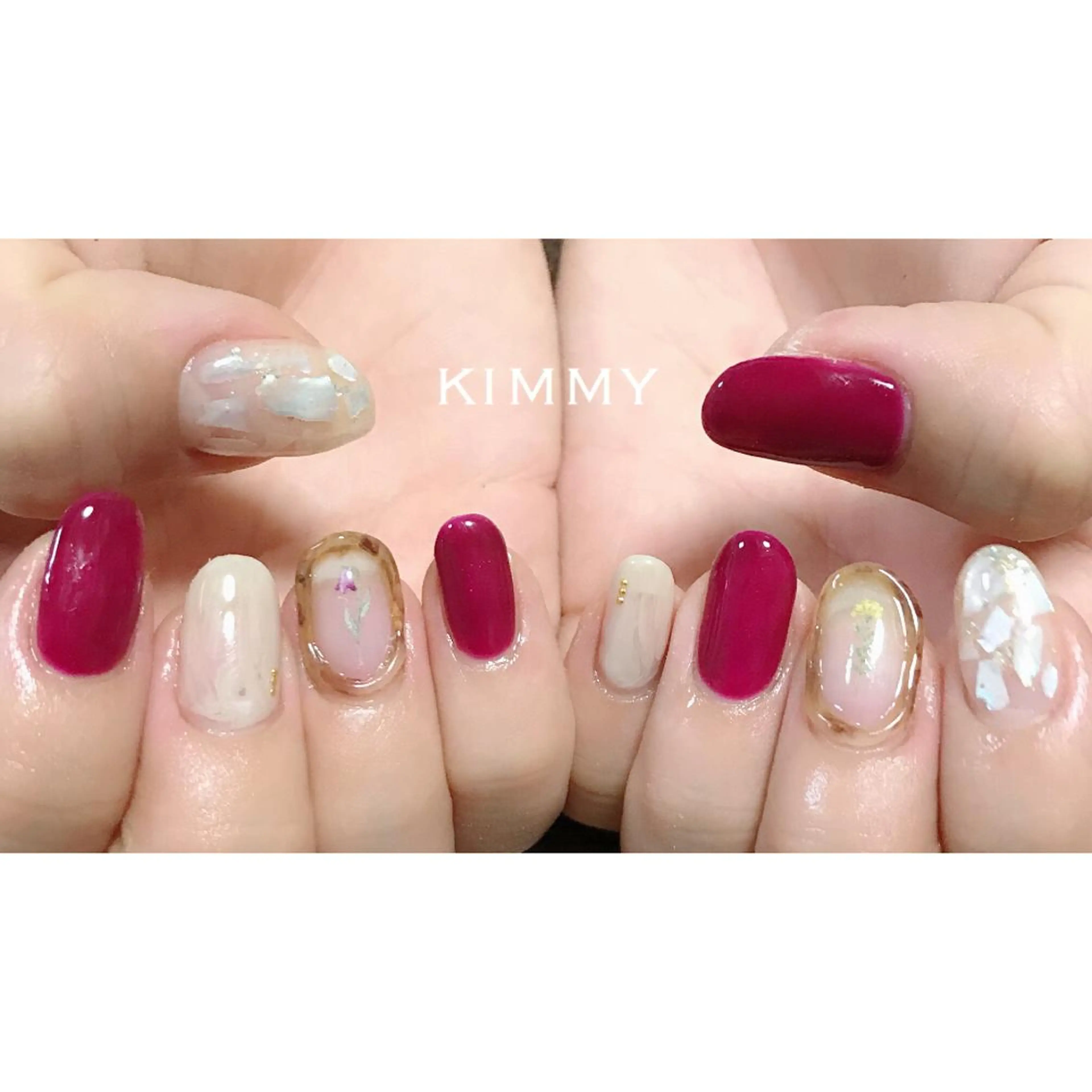 ネイル ハンドネイル kimmy nailsのネイルデザイン