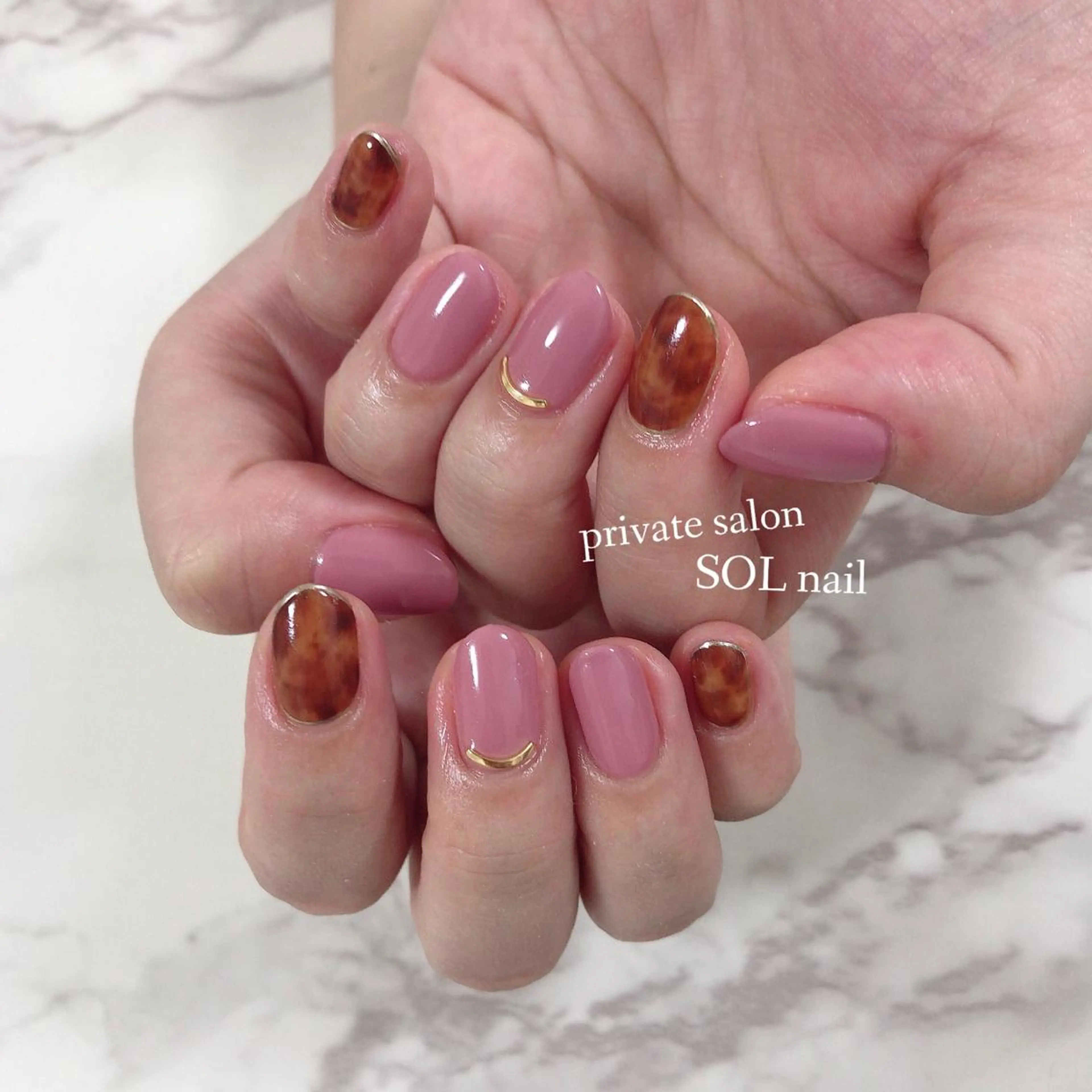 ネイル ハンドネイル SOL NAILのネイルデザイン