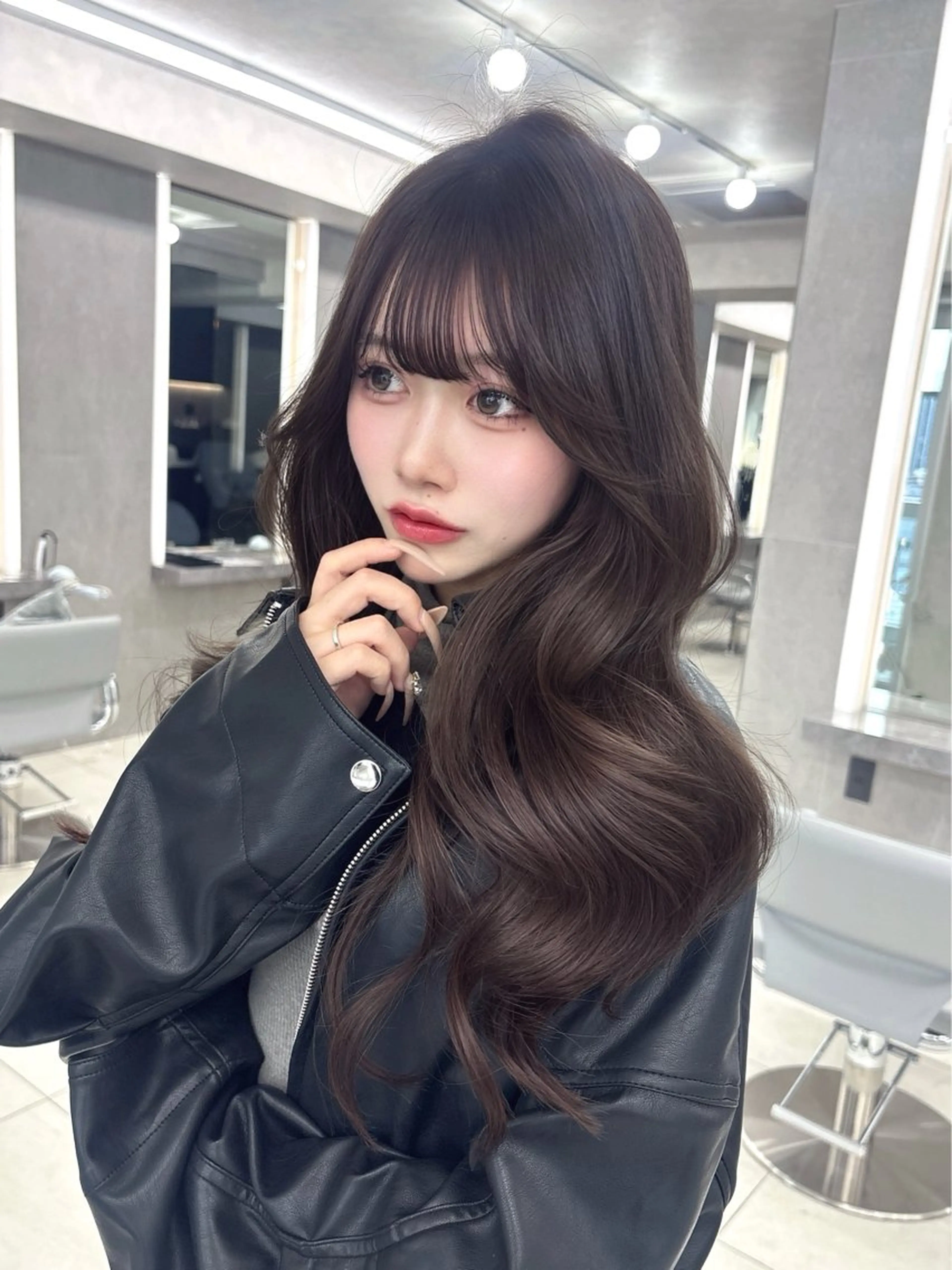 ロング カラー kaho /レイヤーカットのヘアスタイル