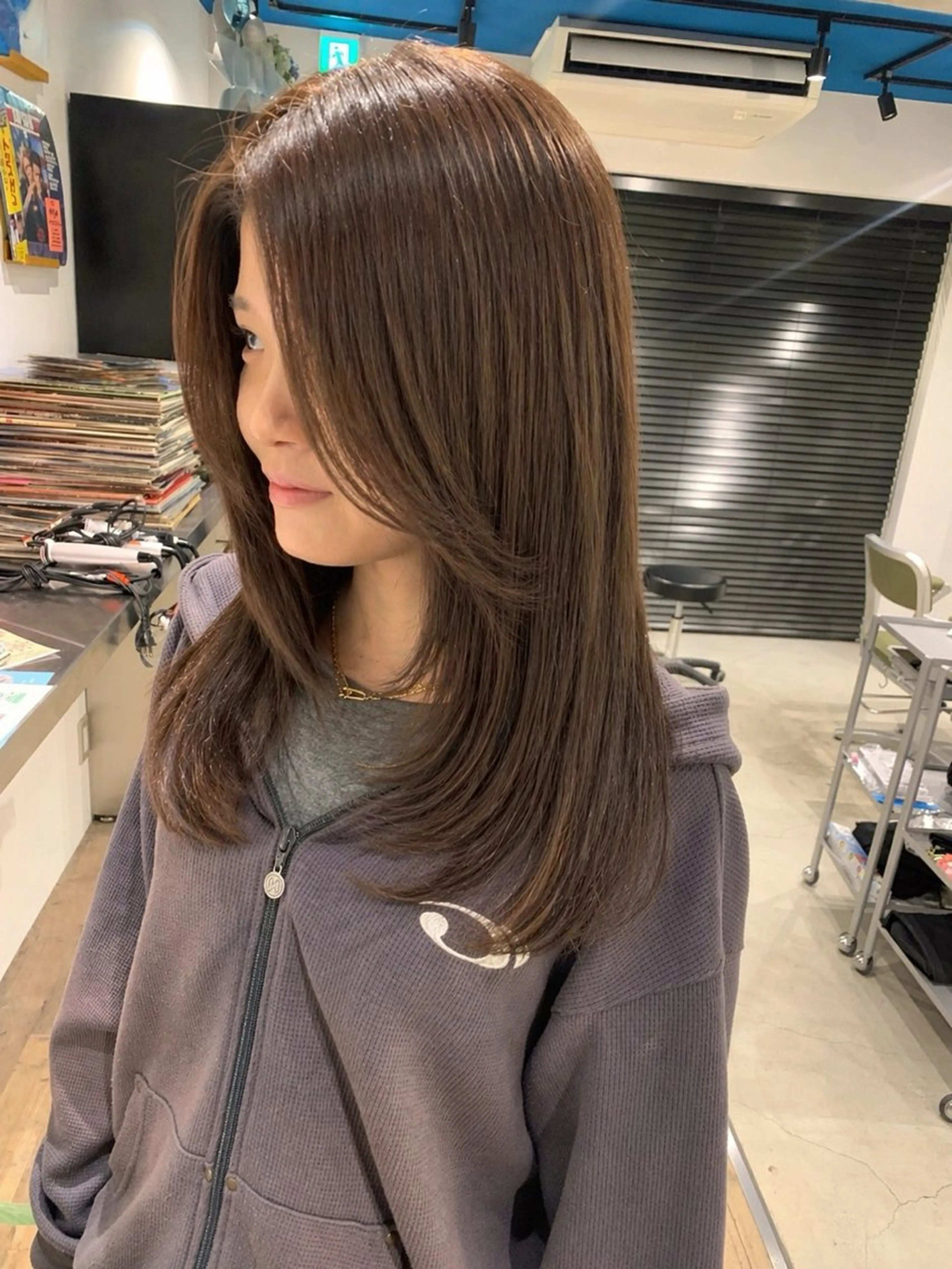 セミロング トリートメント 高橋 一樹のヘアスタイル