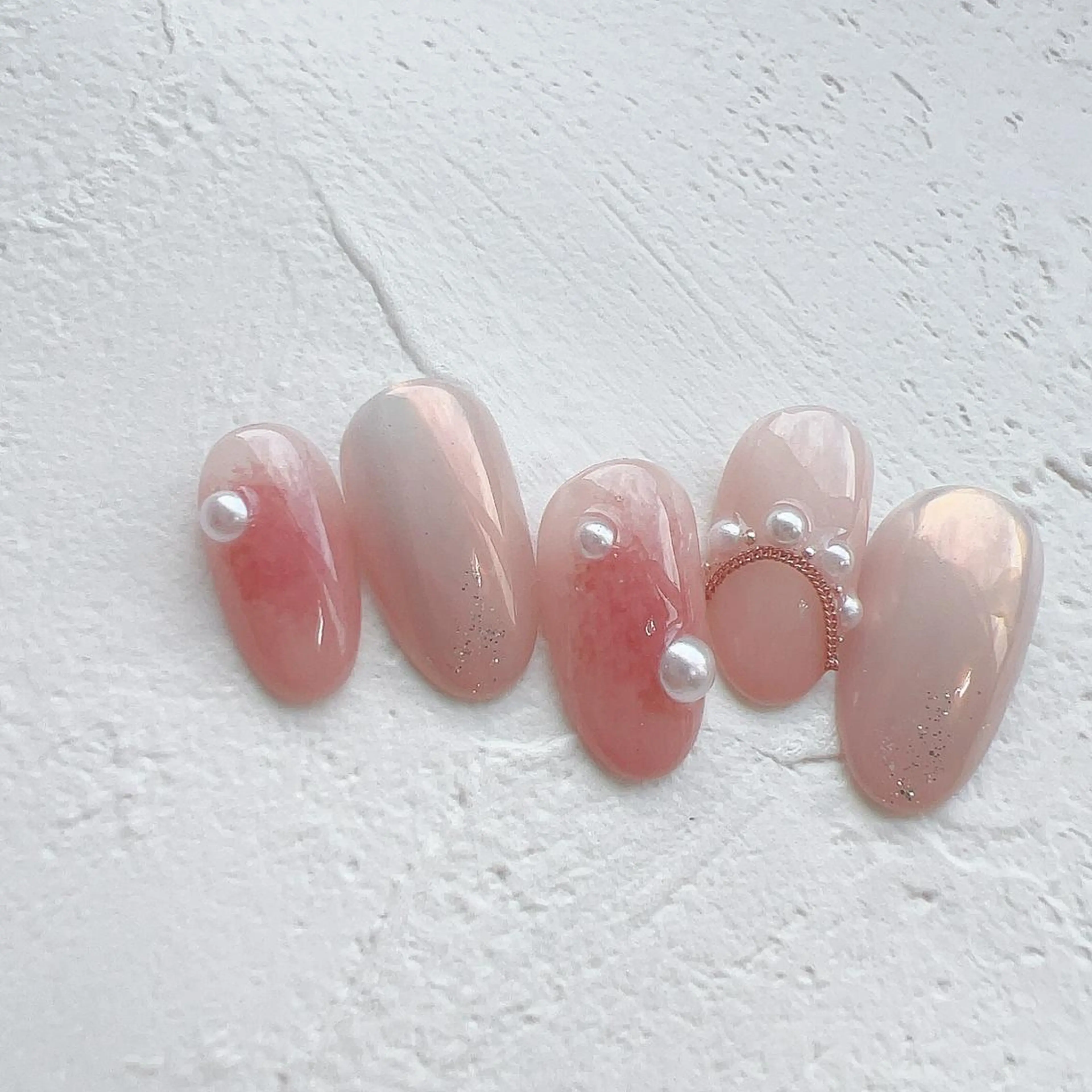 ネイル Momoka 𓅿𖤣𖥧のネイルデザイン