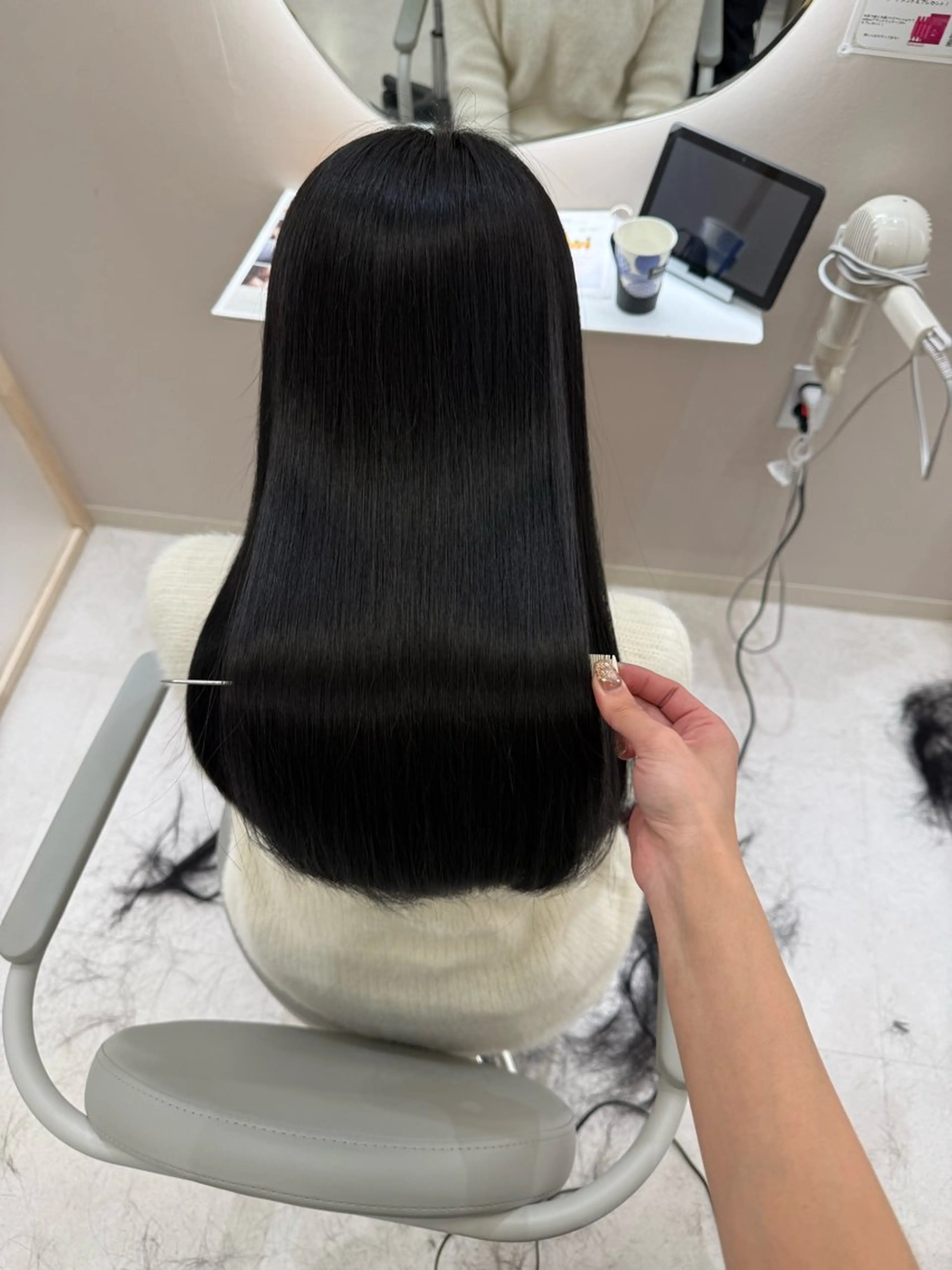 カット+premium髪質改善+ケアカラー¥18900【髪質改善】の写真