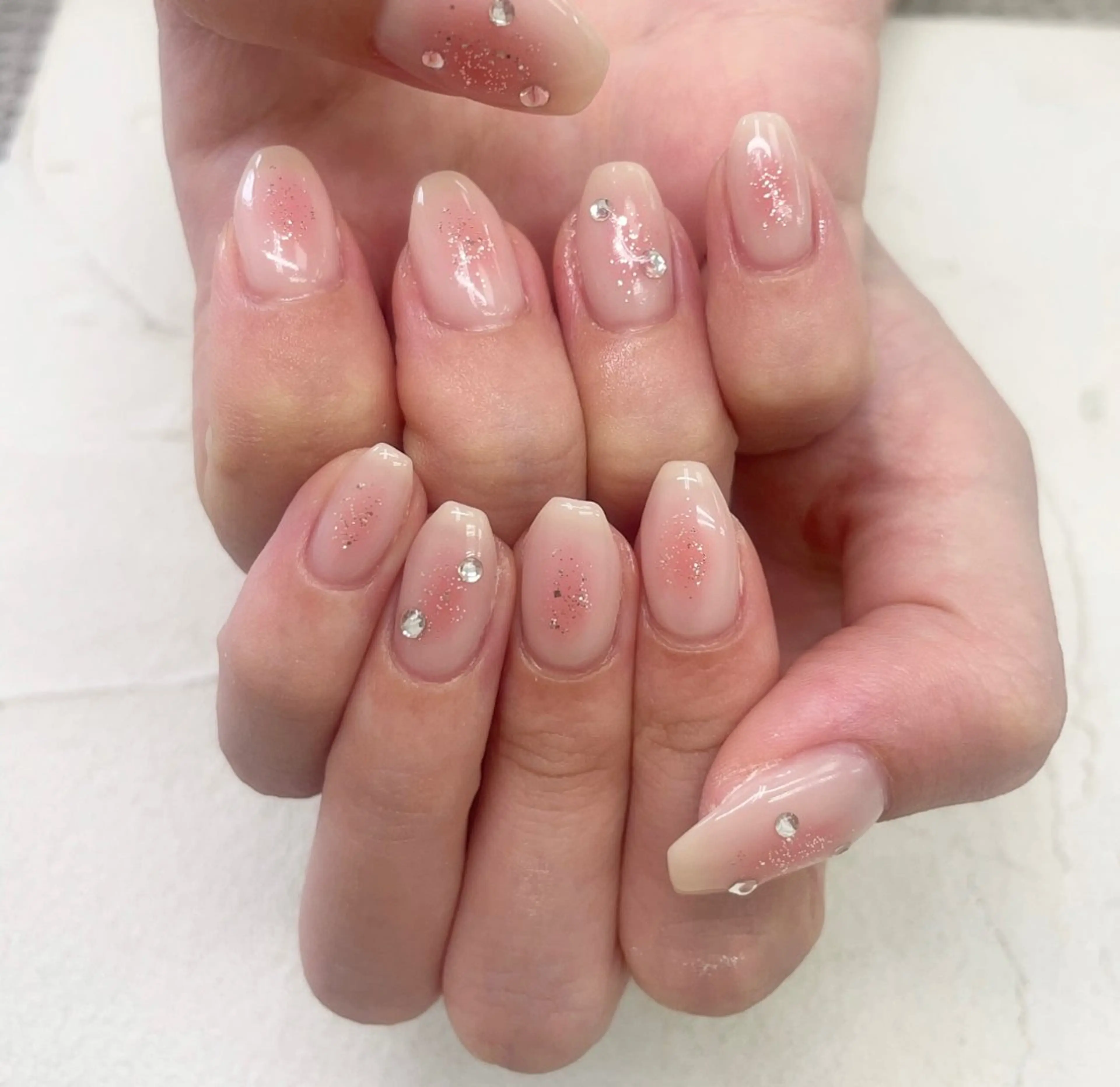 ネイル チークネイル 🫧Bianca 北浦和🫧野原のネイルデザイン