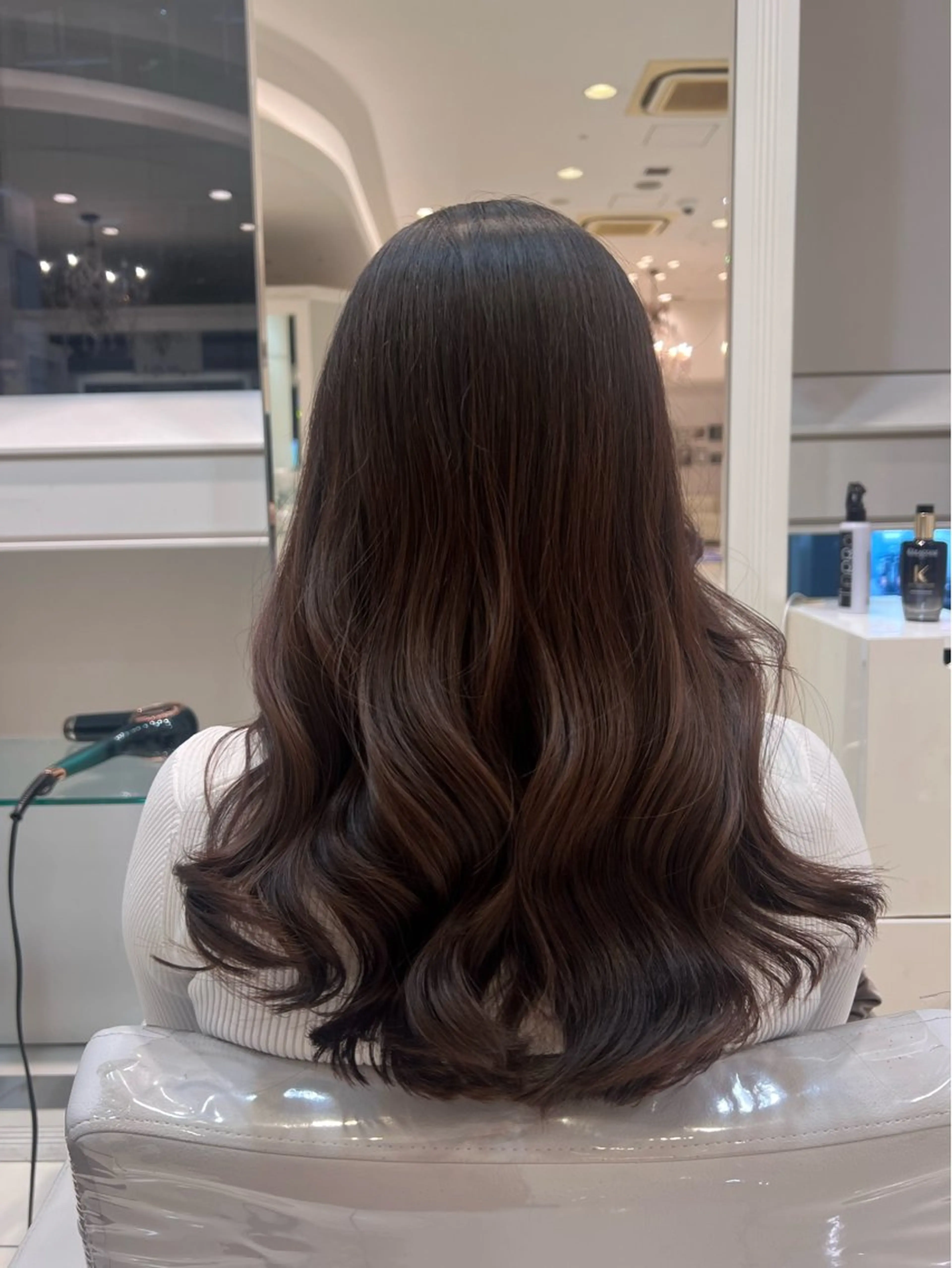 ロング 銀座/カラー 🎀momo🎀のヘアスタイル