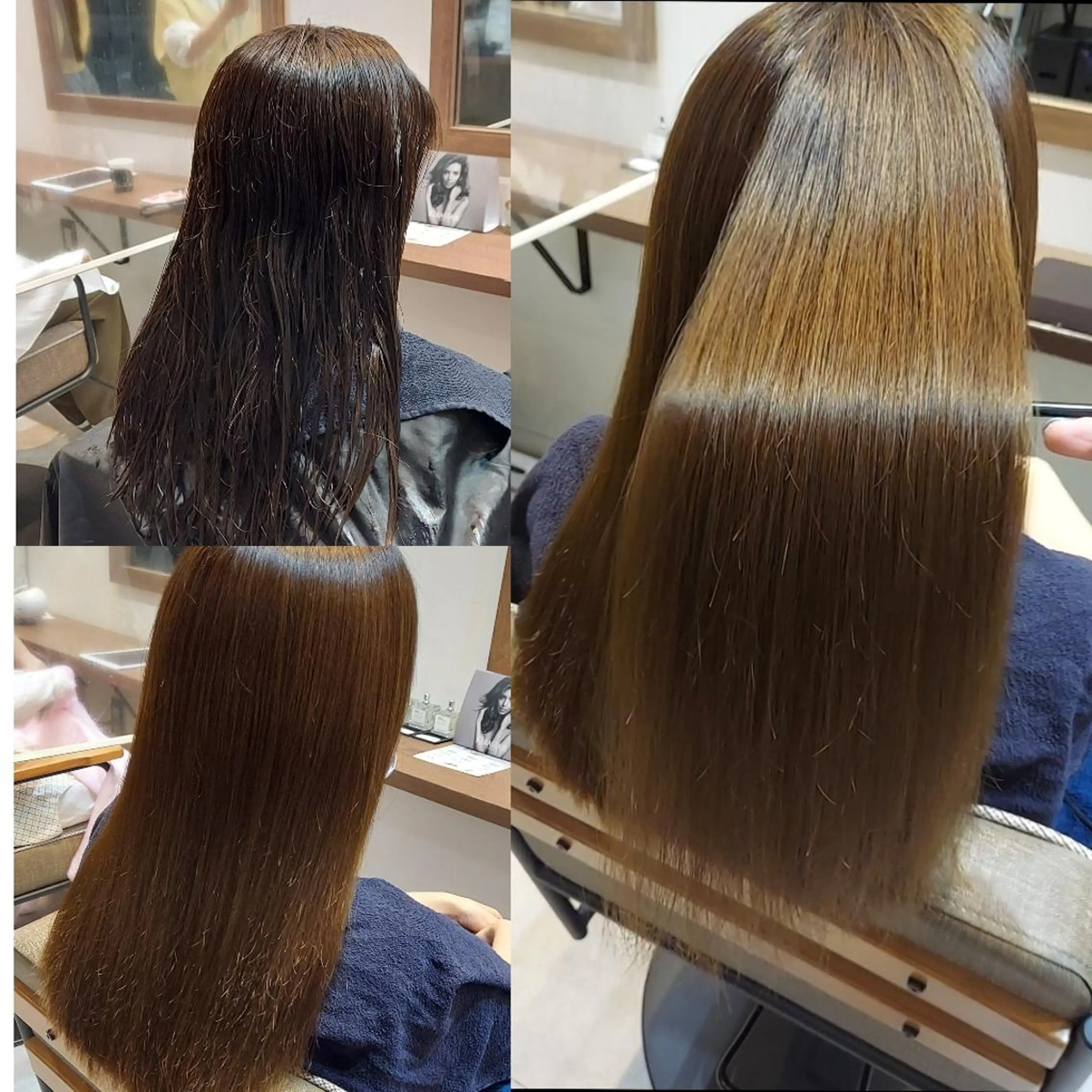 ロング パーマ カット ヘアカラー 縮毛矯正 トリートメント あかね☆ヘアアレンジ /ボブ/縮毛矯正のヘアスタイル