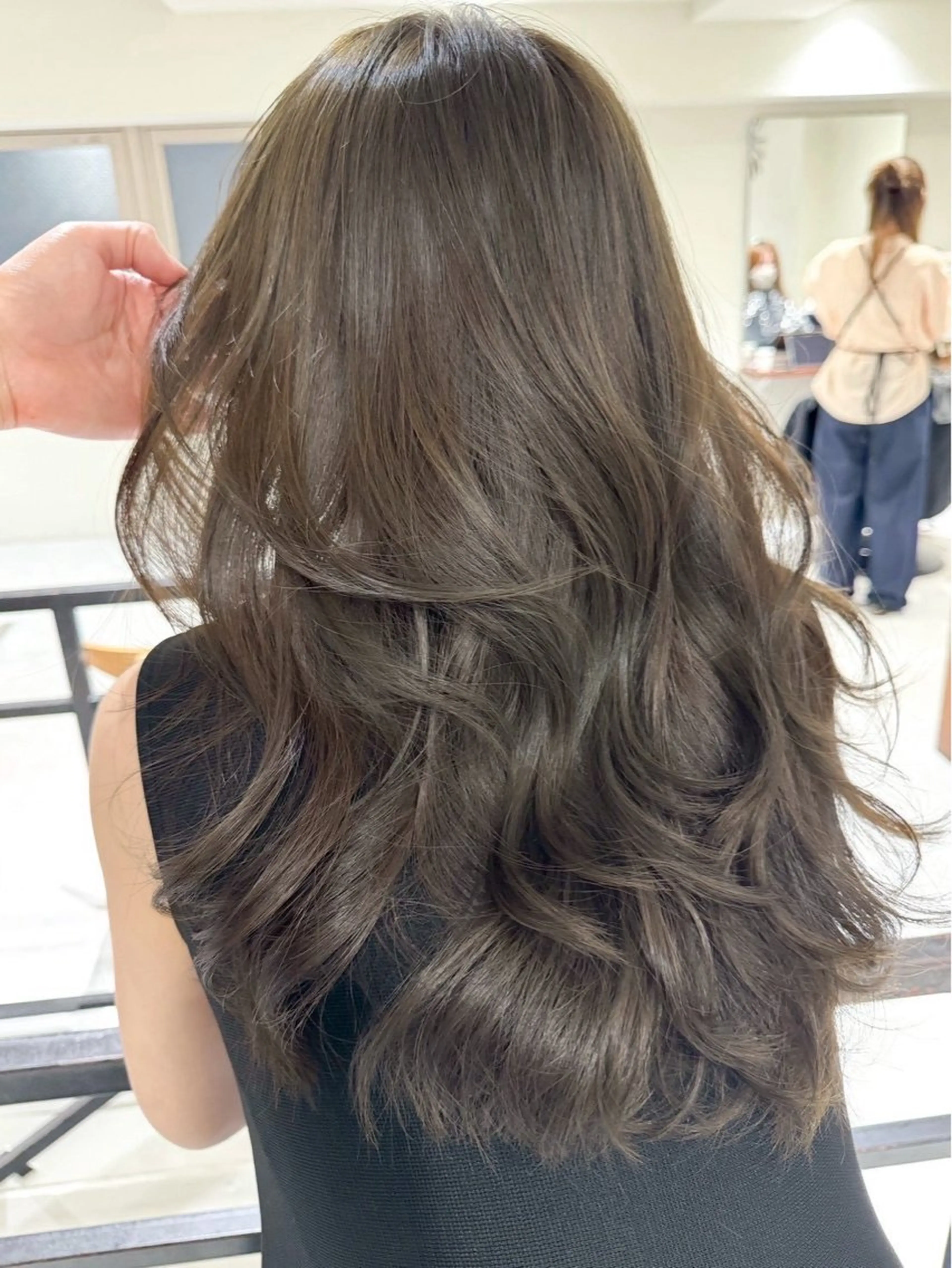 ロング カラー ヘアカラー TOA／ 福岡JIL BLANのヘアスタイル