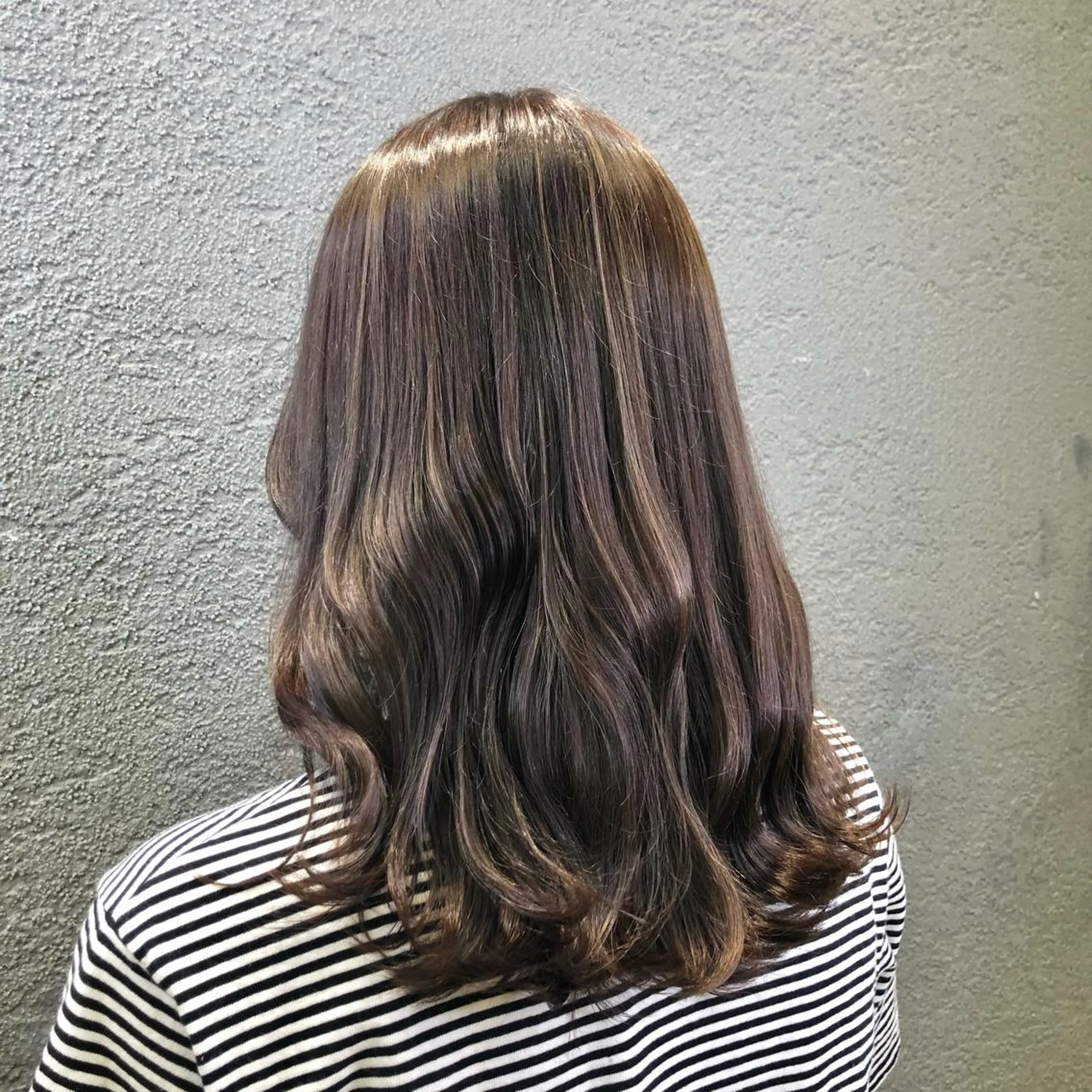カット＋ハイライトの写真