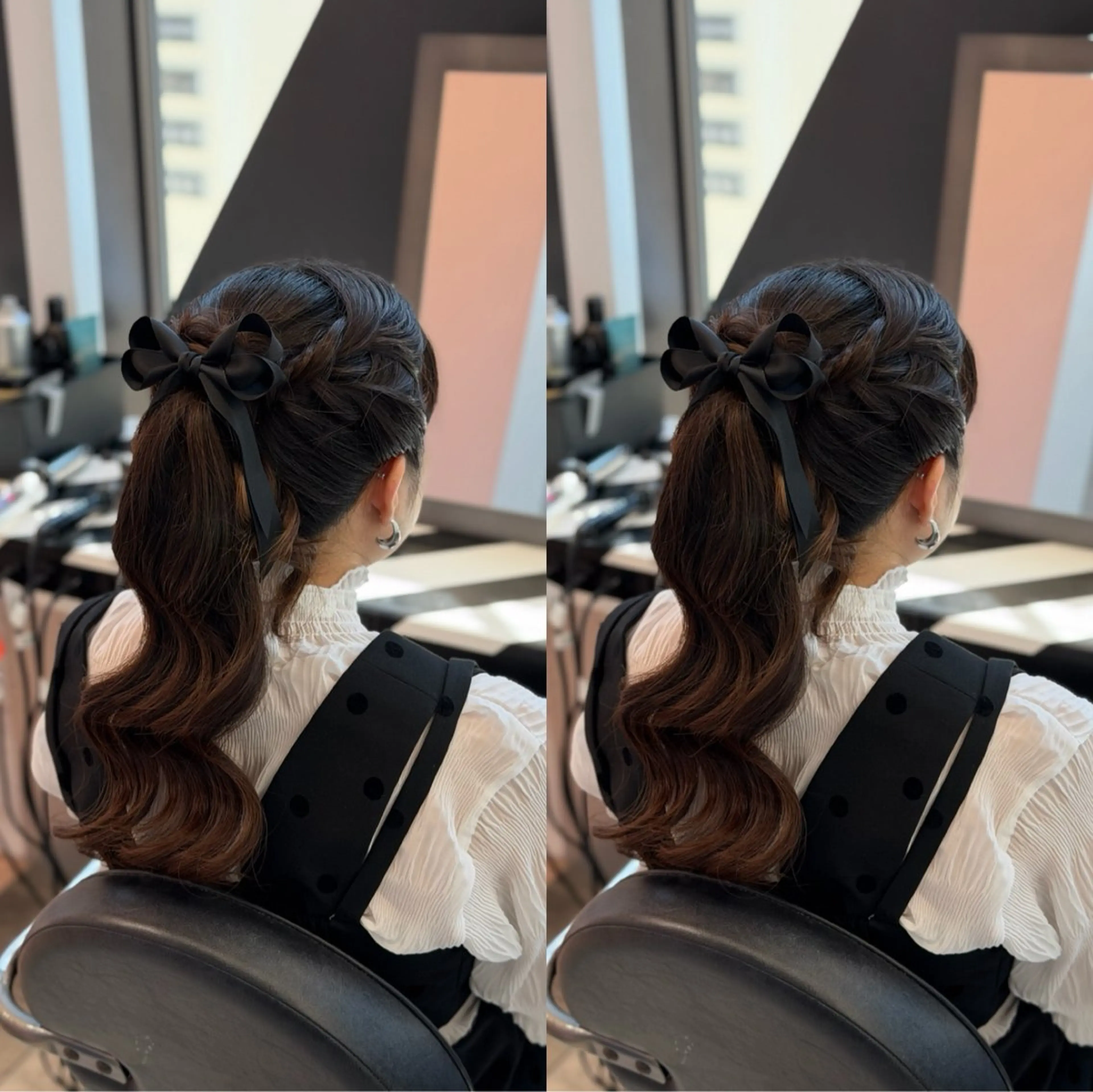 ロング ヘアアレンジ ヘアセット 梅田茶屋町ヘアセット 🎀RIONA🎀のヘアスタイル