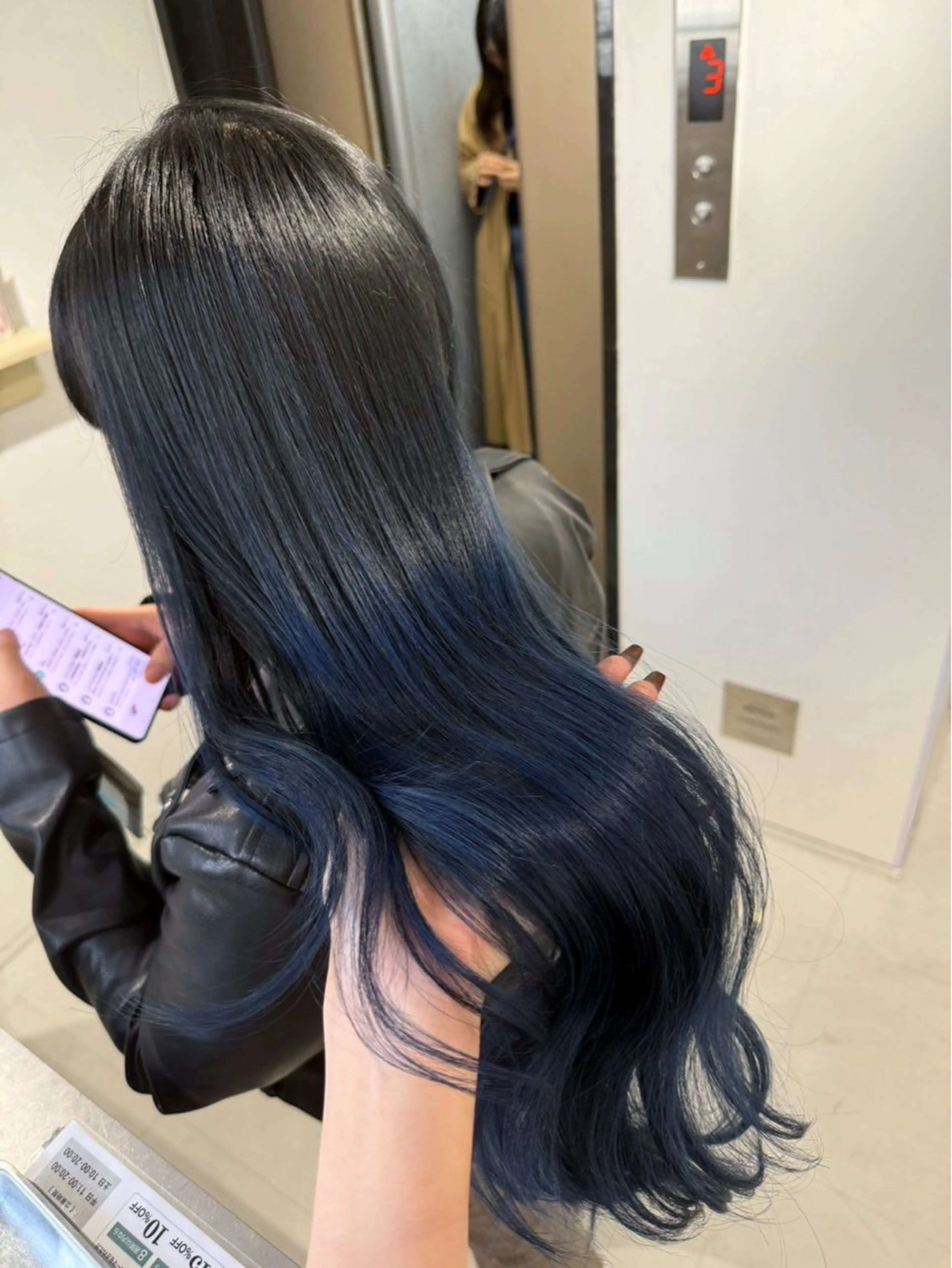 カット+デザインカラー🦄の写真