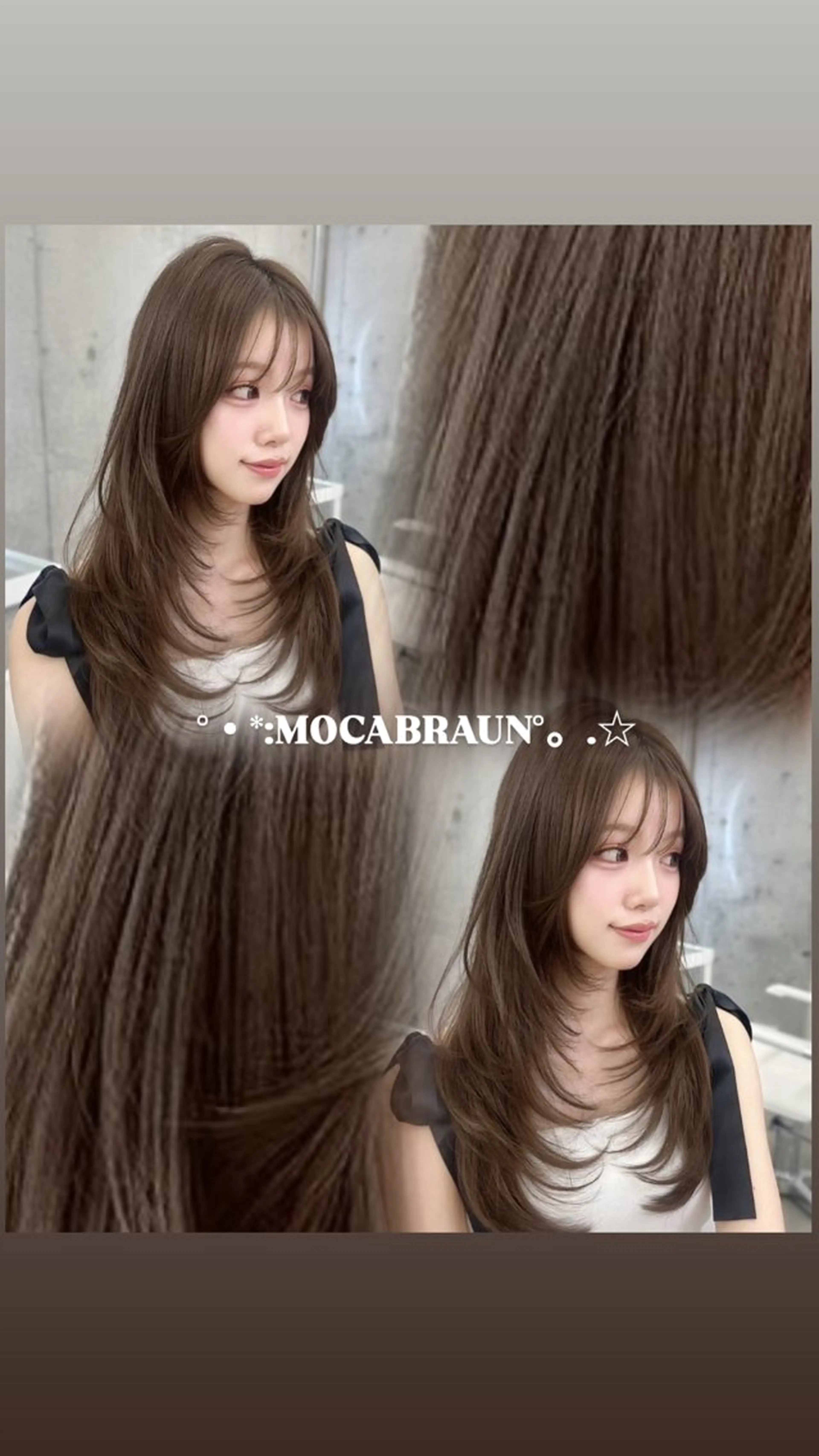 カラー ひなた/韓国ヘアー☆ *カラーモデル募集中のヘアスタイル
