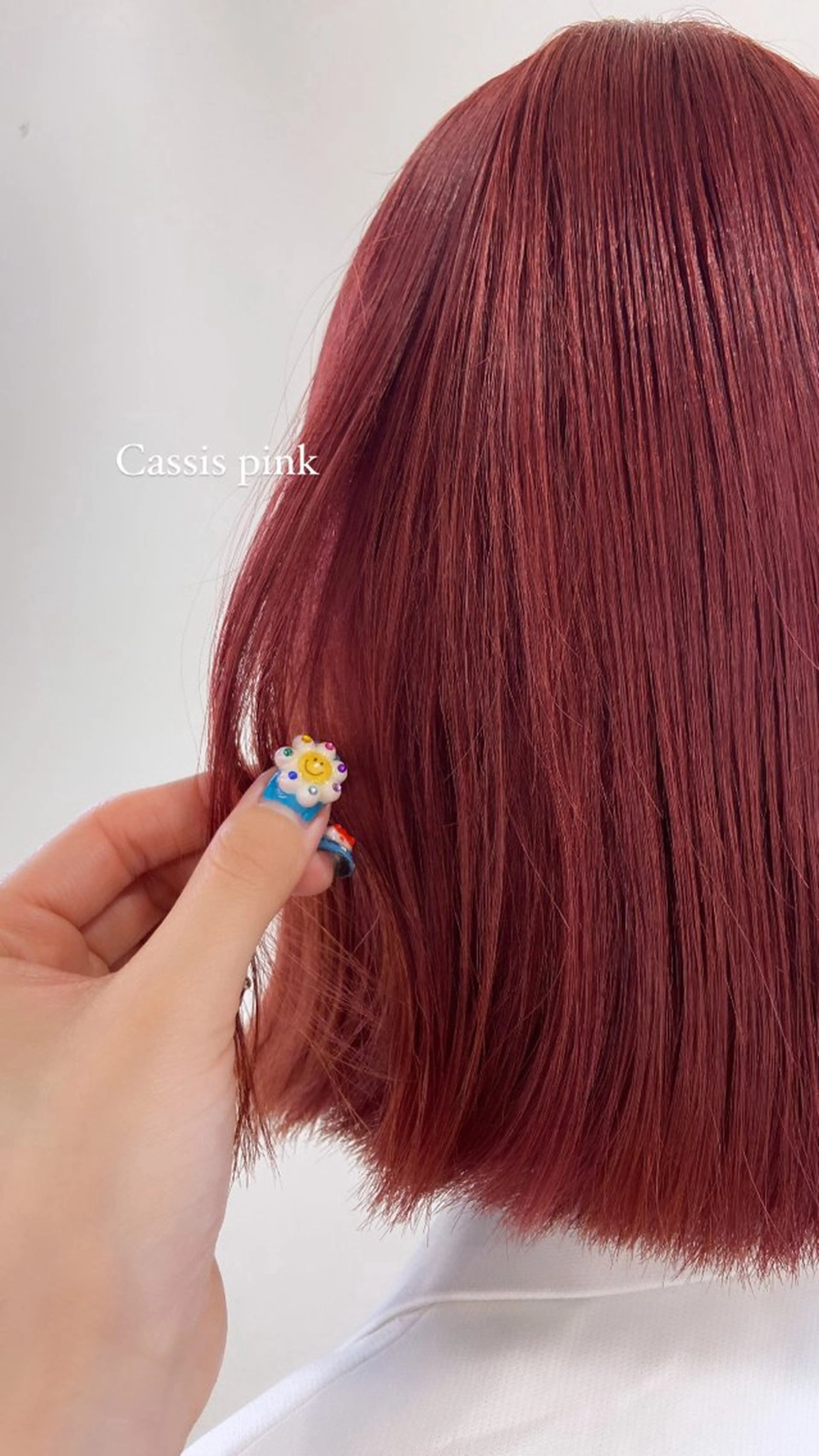 ミディアム カラー ヘアアレンジ ブリーチ カット ヘアカラー トリートメント 🫧🎀SARA/ 艶カラー/金山💓のヘアスタイル