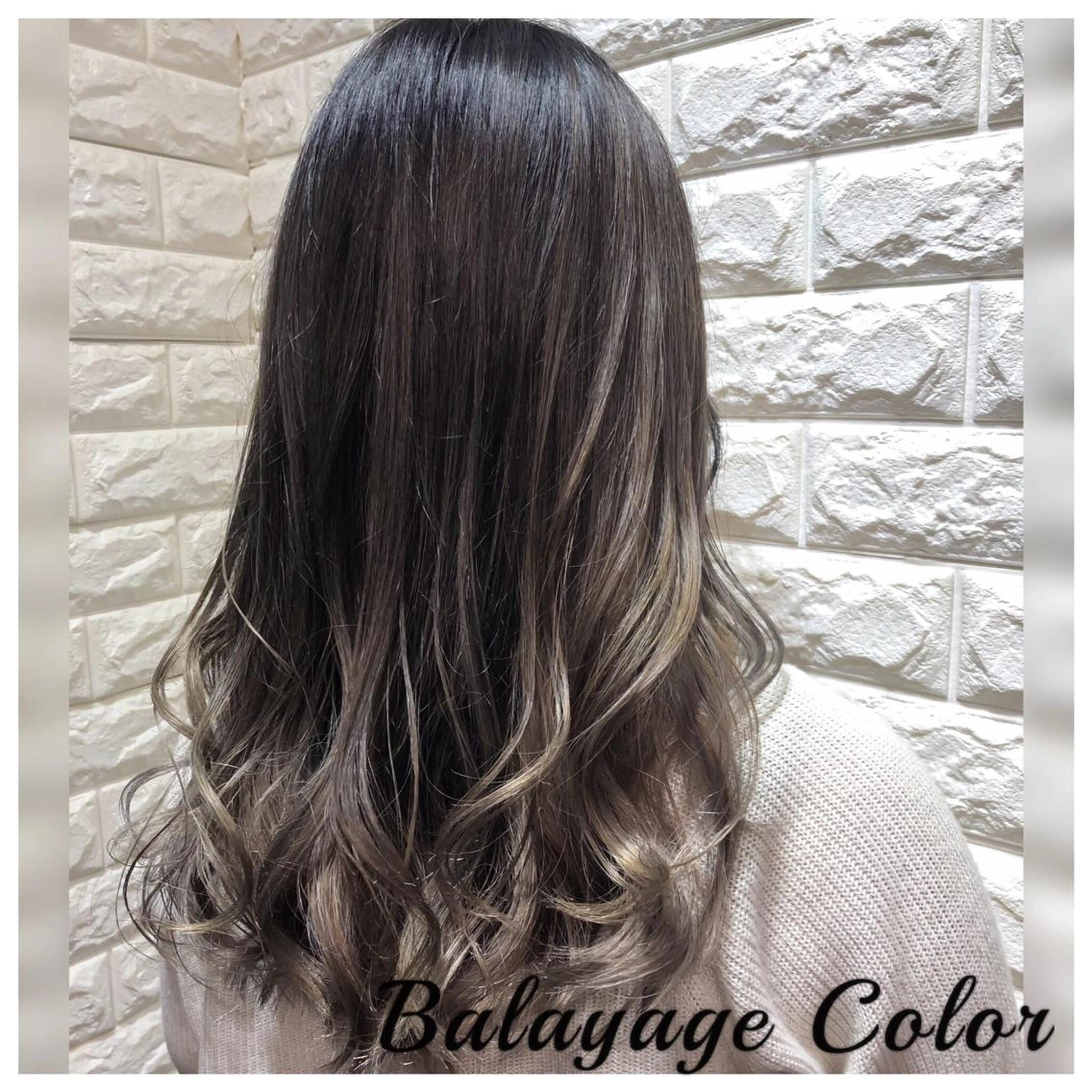 ロング カラー yuuka🌻 ハイライト/艶カラーのヘアスタイル