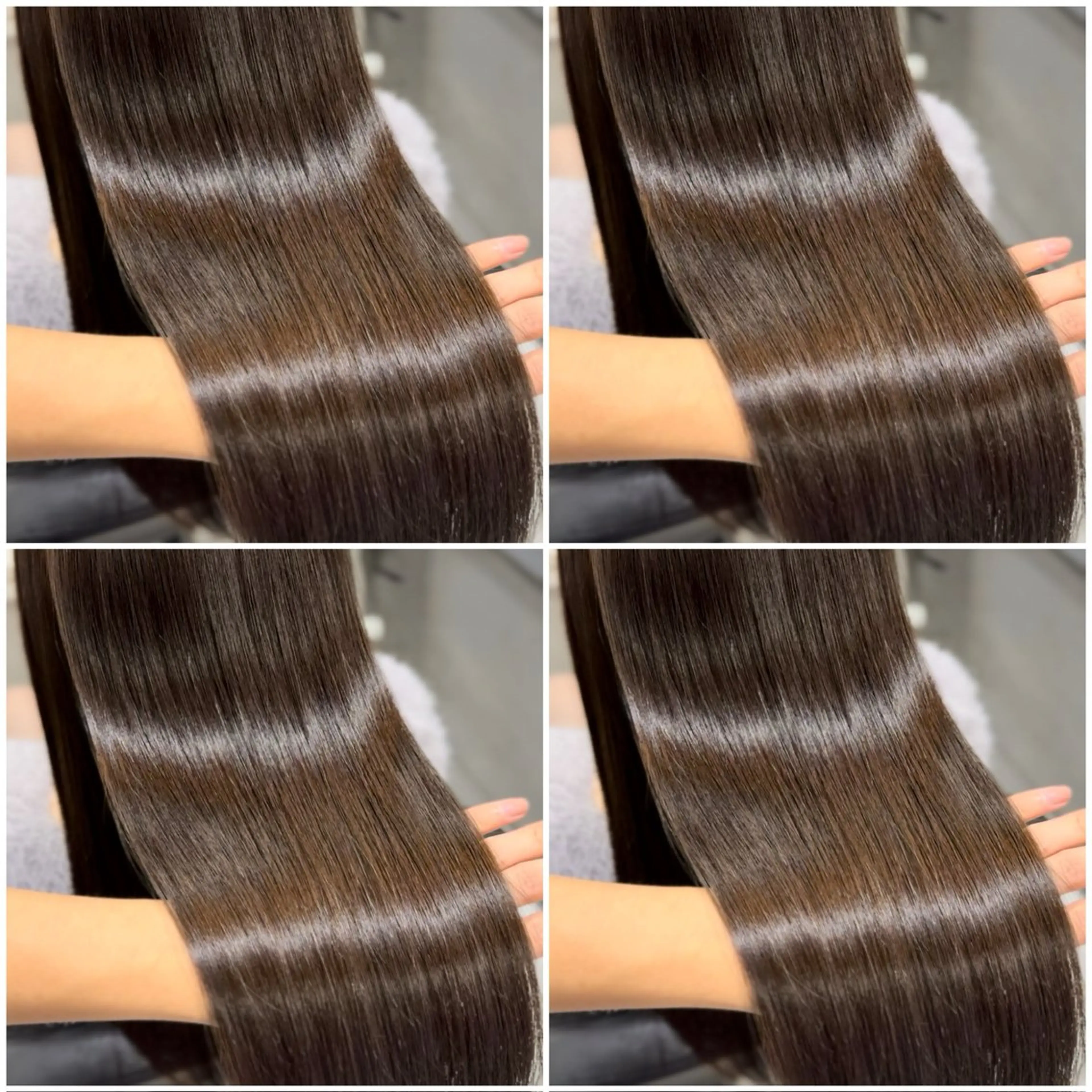 ロング カラー 髪質改善 艶髪矯正 エクステ かいり✂️のヘアスタイル
