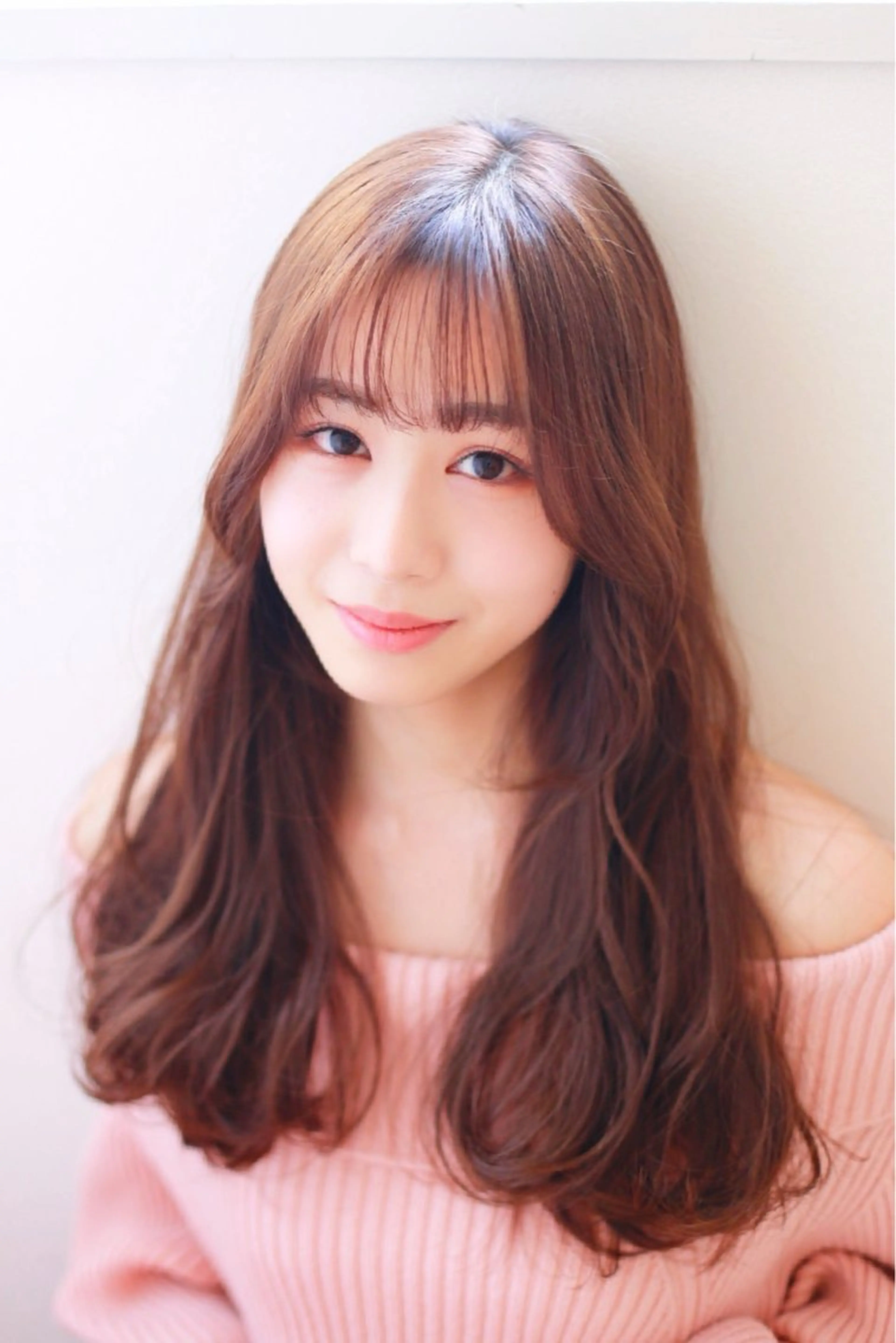 ロング 骨格/顔型/パーソナ ルカラー診断/中野のヘアスタイル