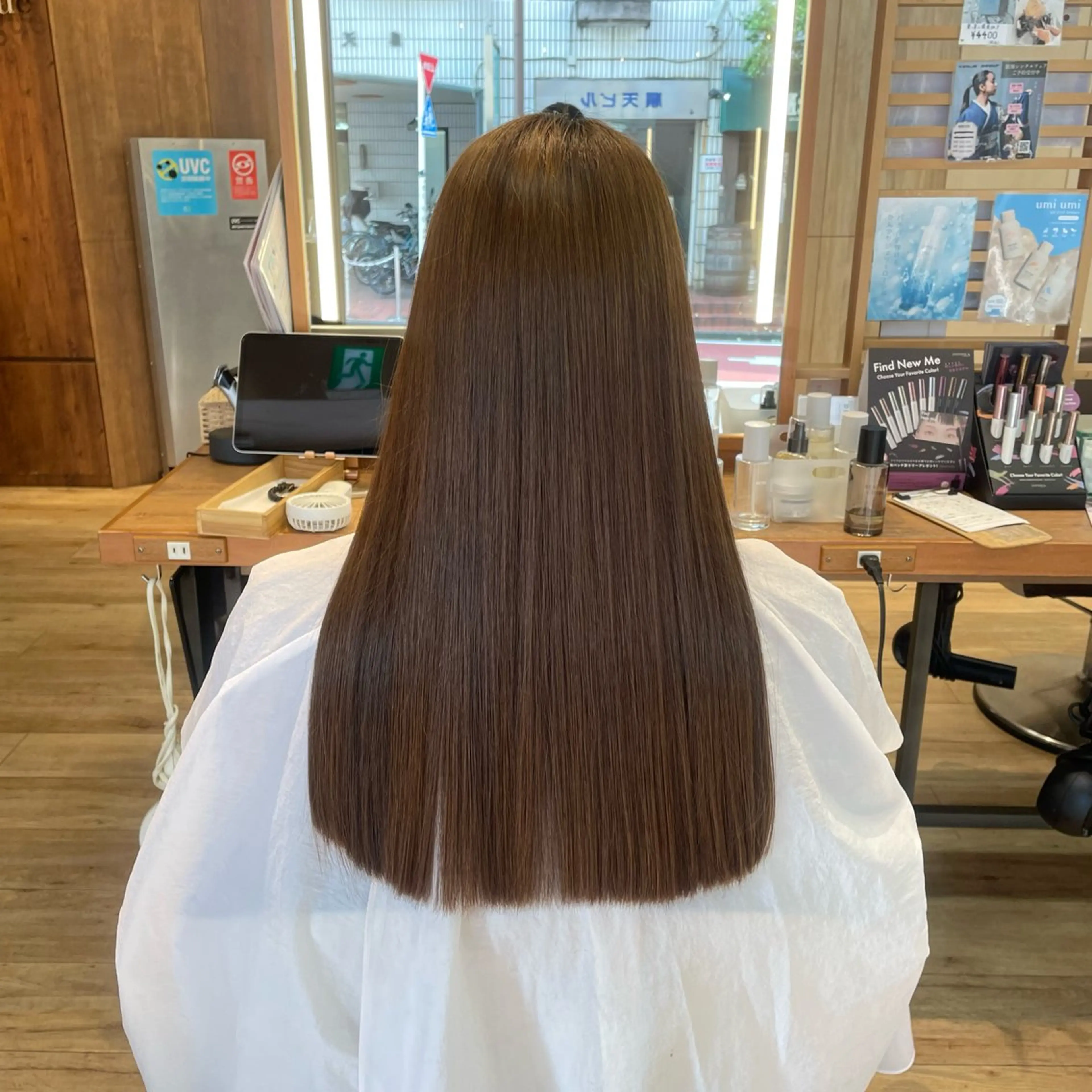 ロング パーマ 縮毛矯正 このみ/髪質改善 /ヘアアレンジ🫧のヘアスタイル