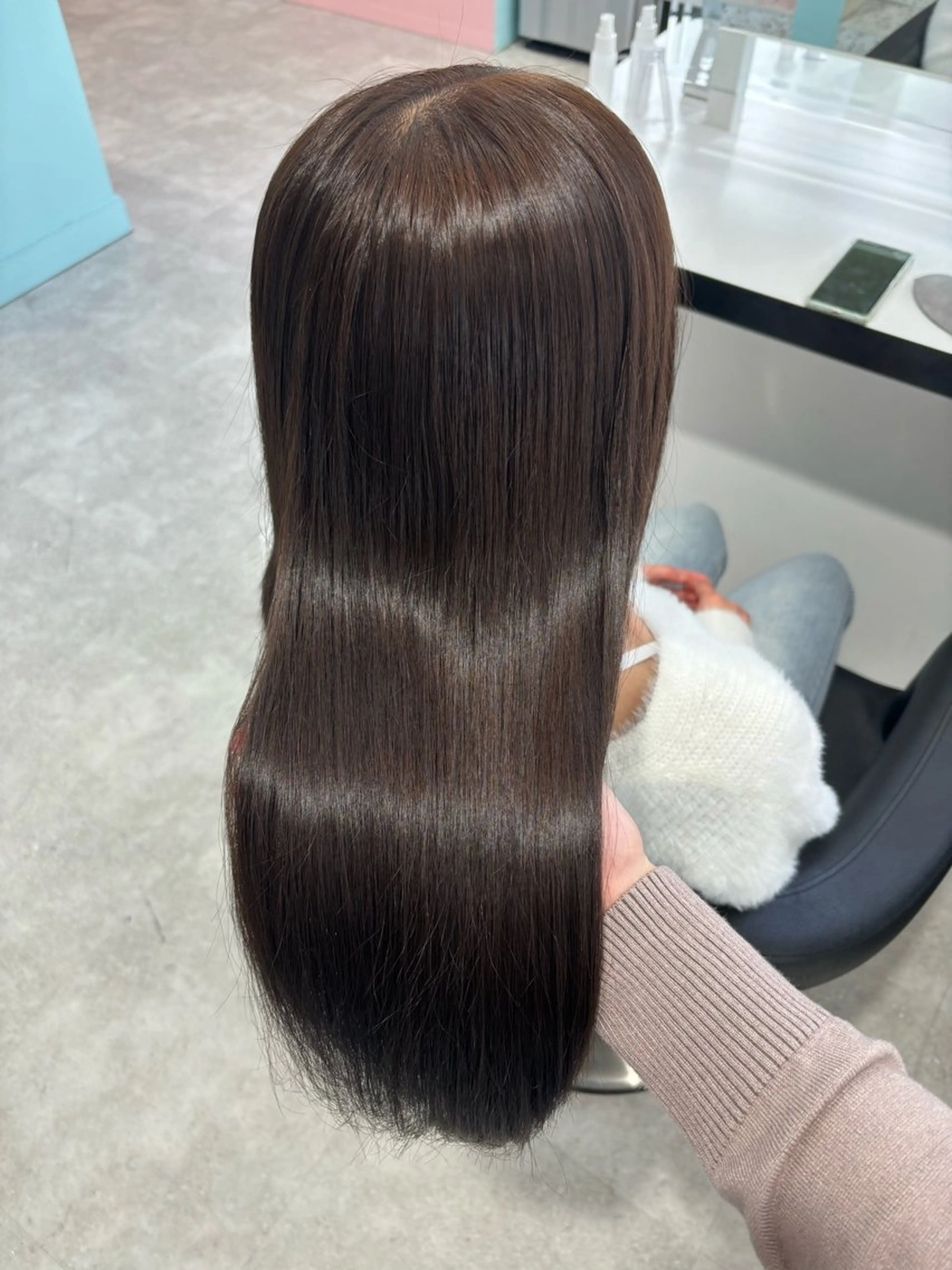 ロング ヘアカラー Wカラー/暖色/べ ージュりく©︎🐝のヘアスタイル