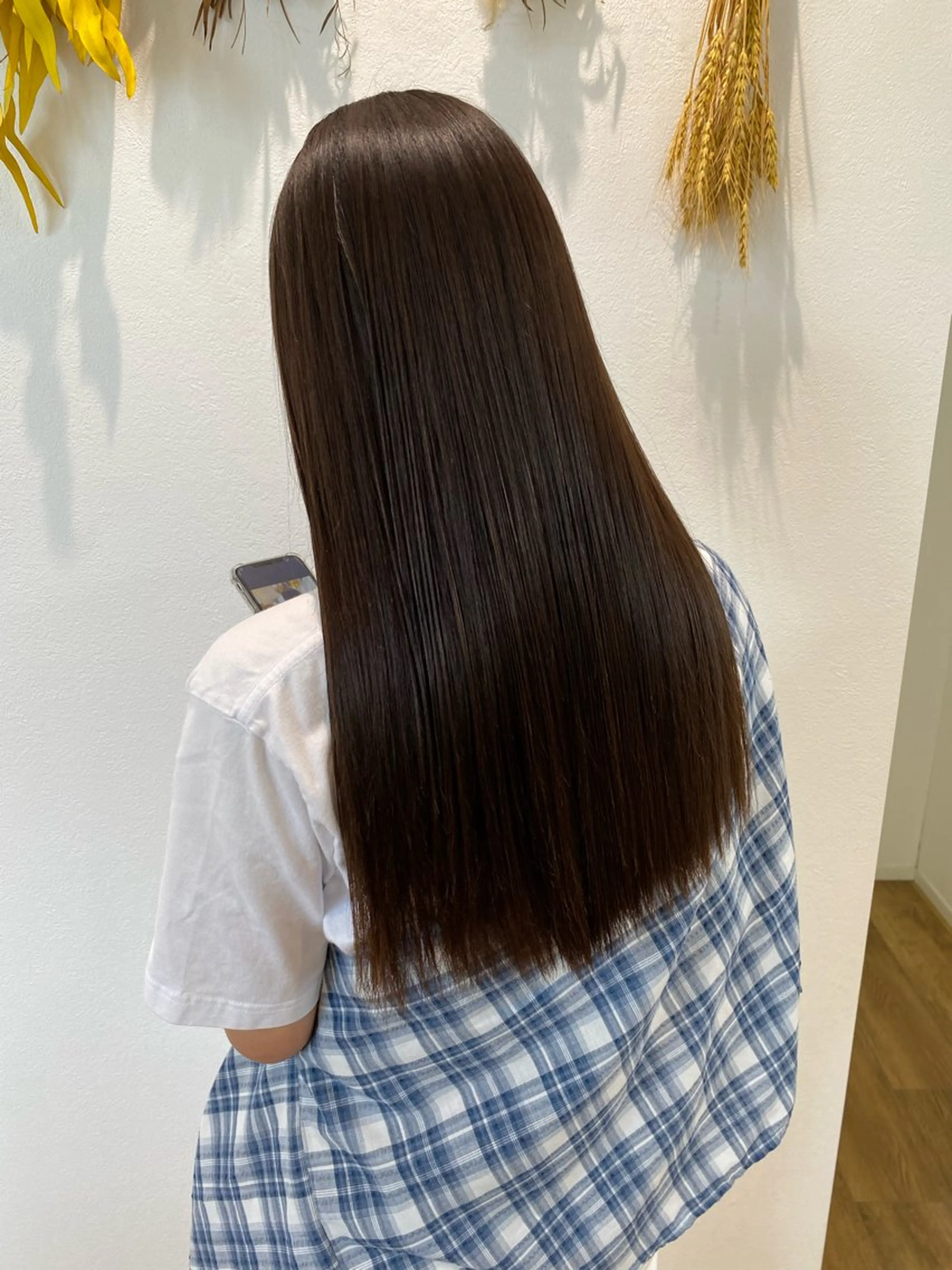 ロング カラー 藤野 凪沙のヘアスタイル