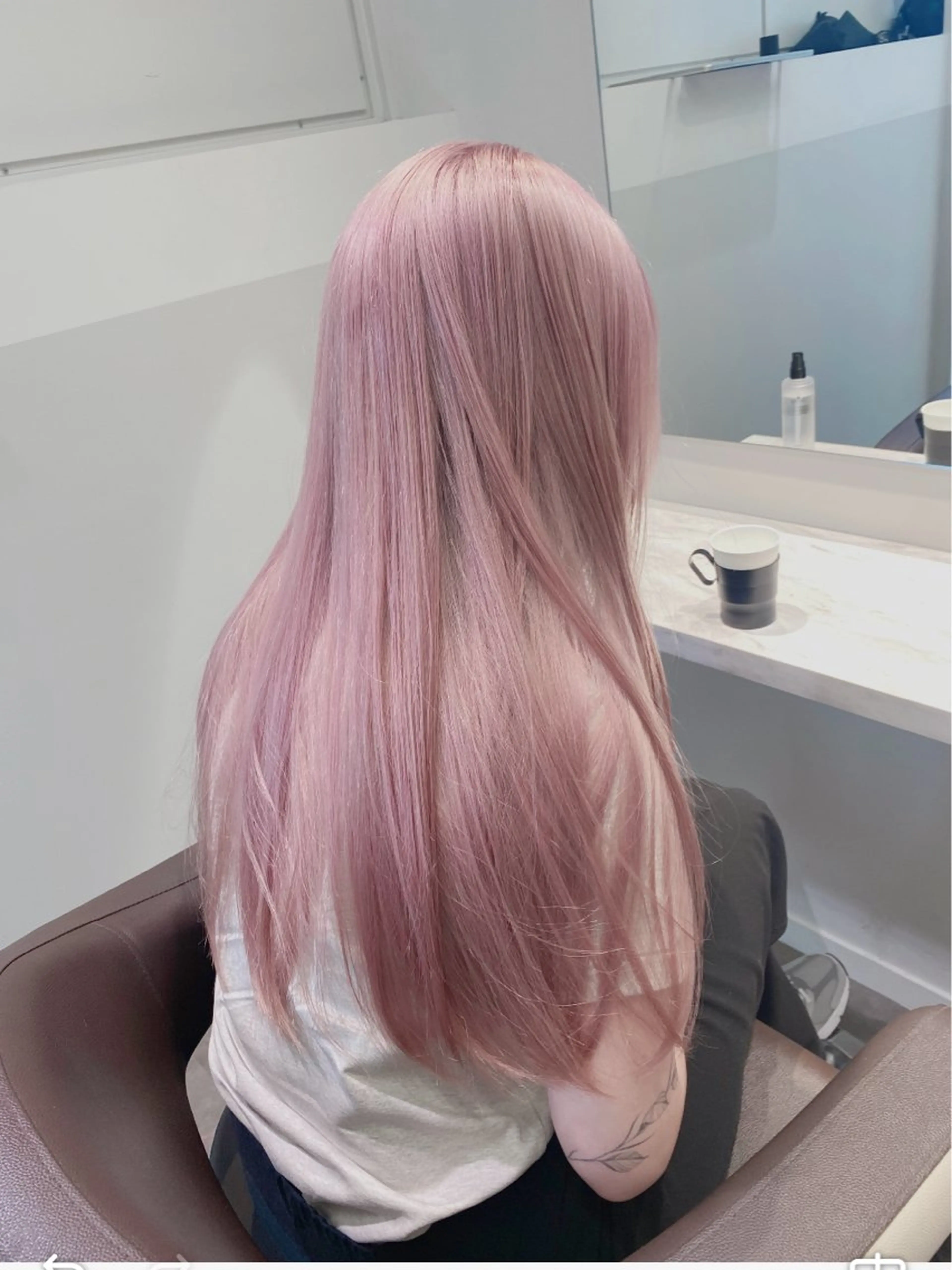 ロング カラー ヘアアレンジ メンズ ヘアカラー トリートメント ハイトーン美容師 MASATOのヘアスタイル