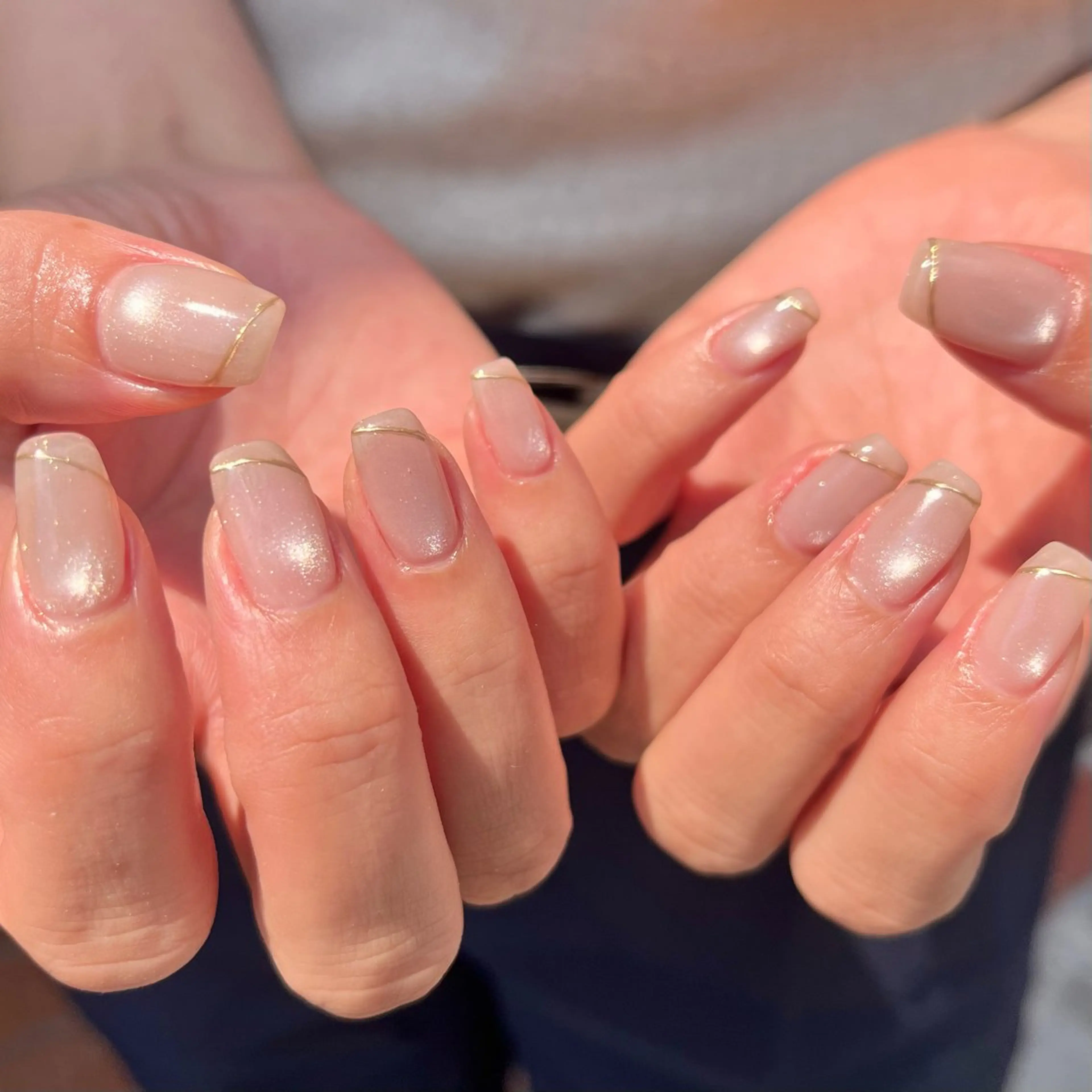 ネイル ミラーネイル ハンドネイル ballie／小野原 なつみのネイルデザイン