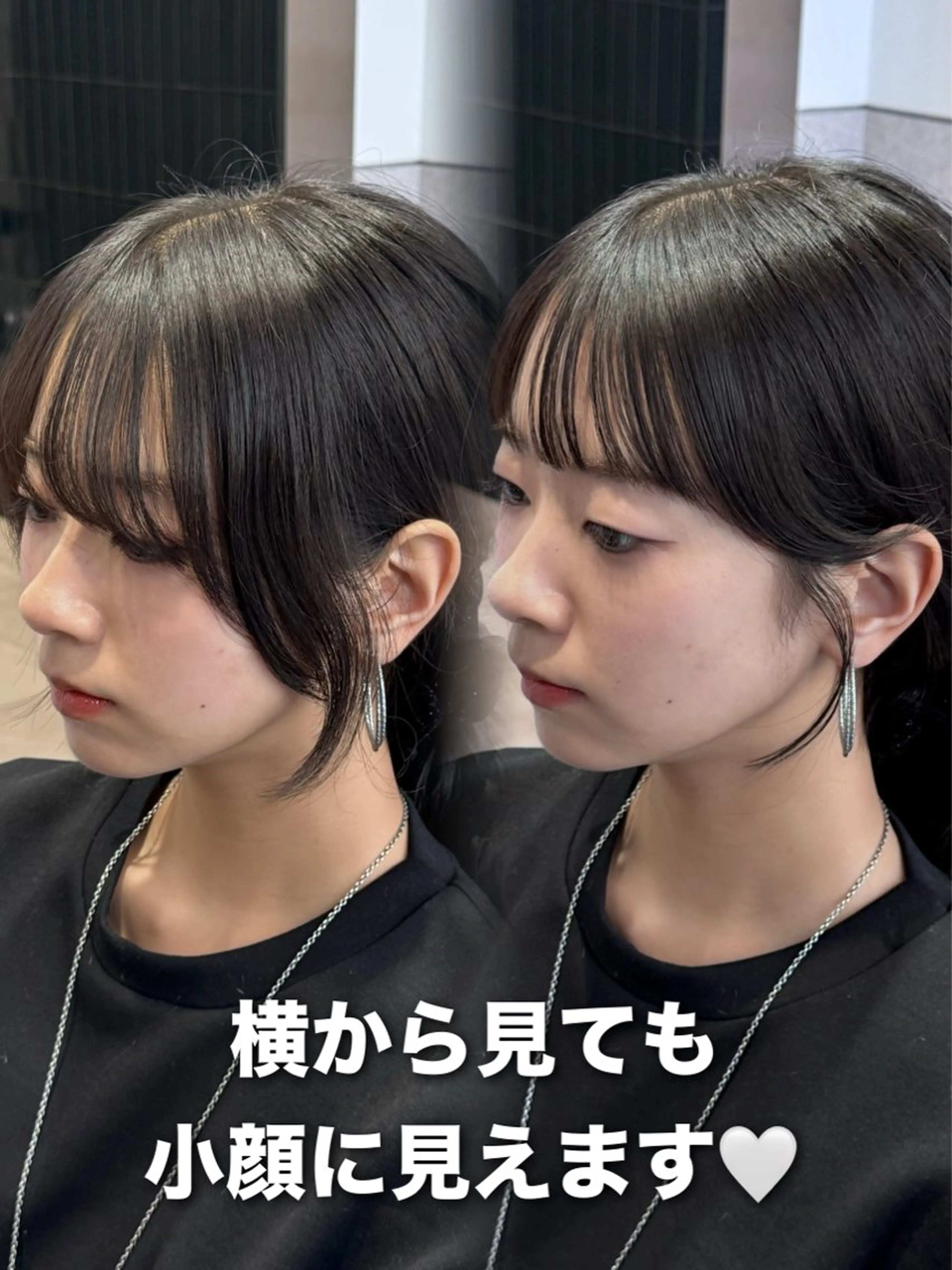 セミロング 映える顔まわり/前髪 特化 💗 ユキマのヘアスタイル