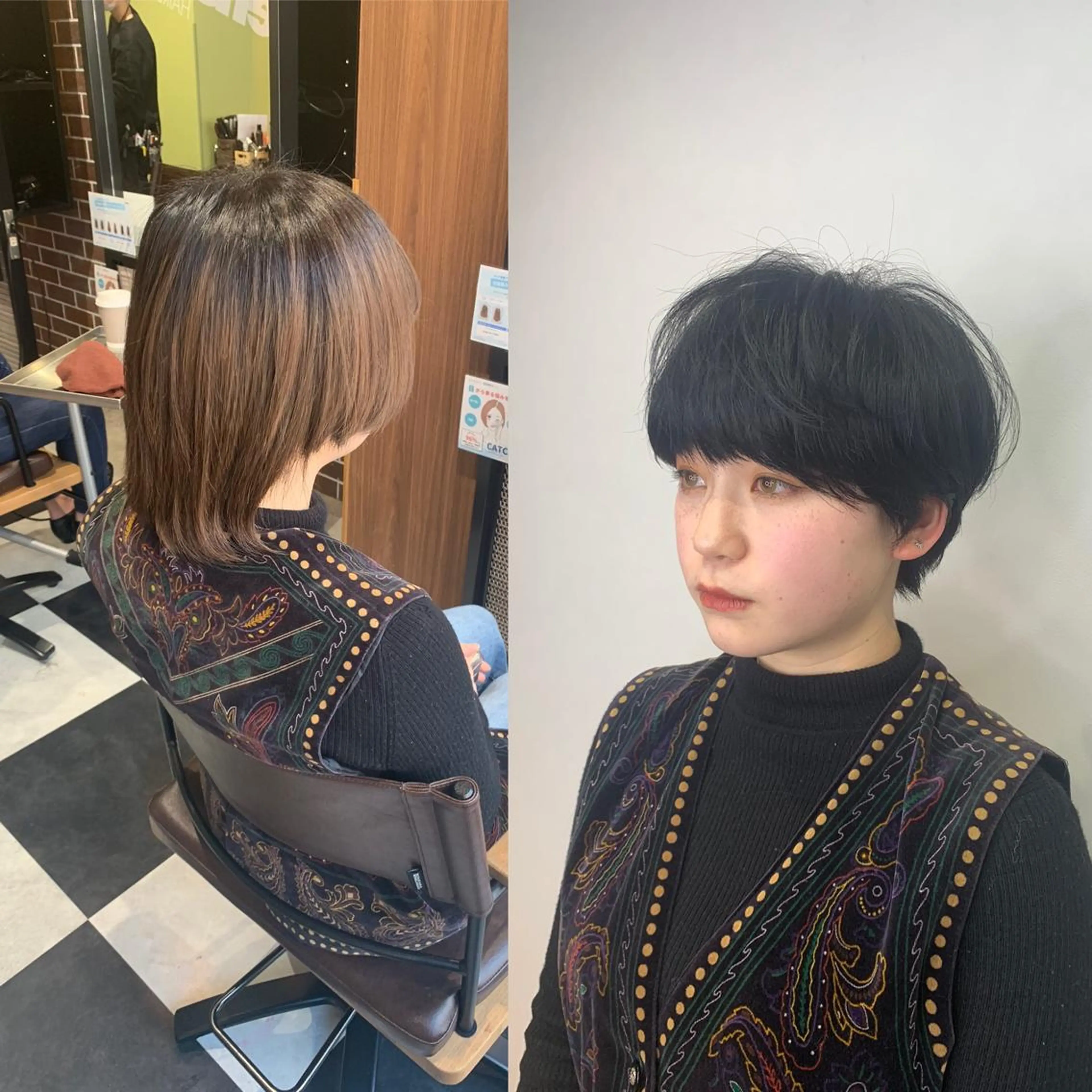 ショート 坪井 彰吾のヘアスタイル