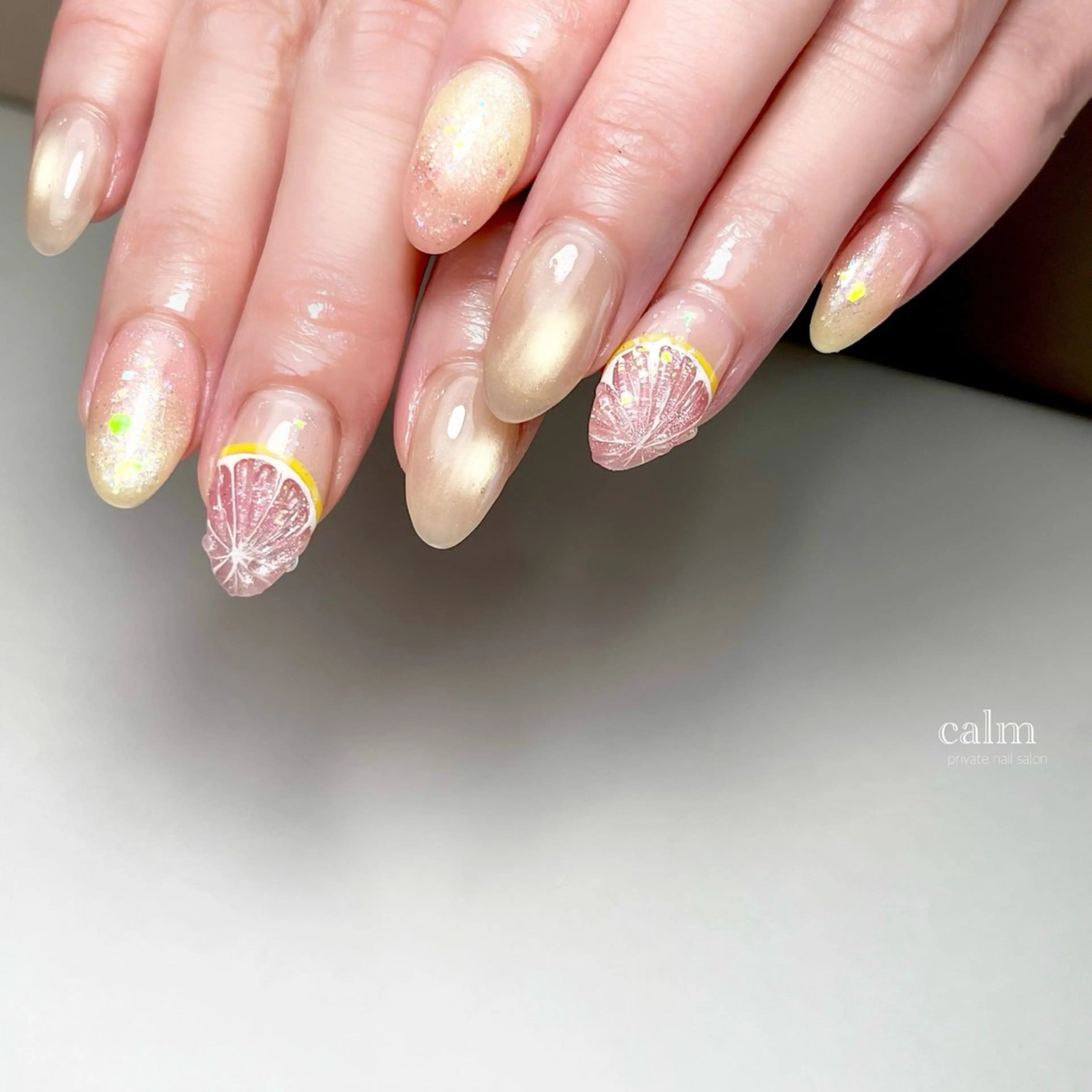 ネイル ハンドネイル calm 〔ｶｰﾑ〕のネイルデザイン