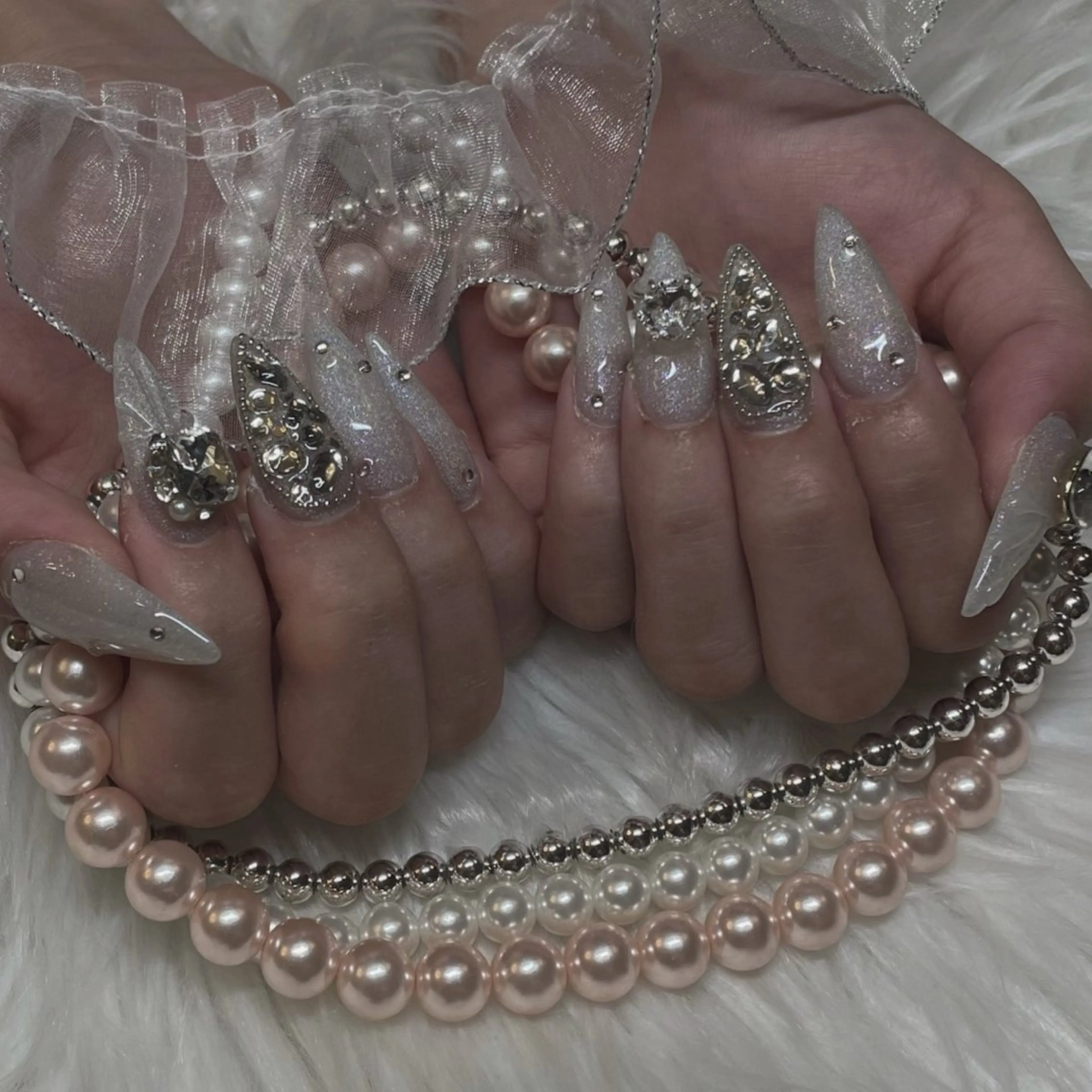 ネイル ハンドネイル ネイルラボ Eclat ふたばのネイルデザイン