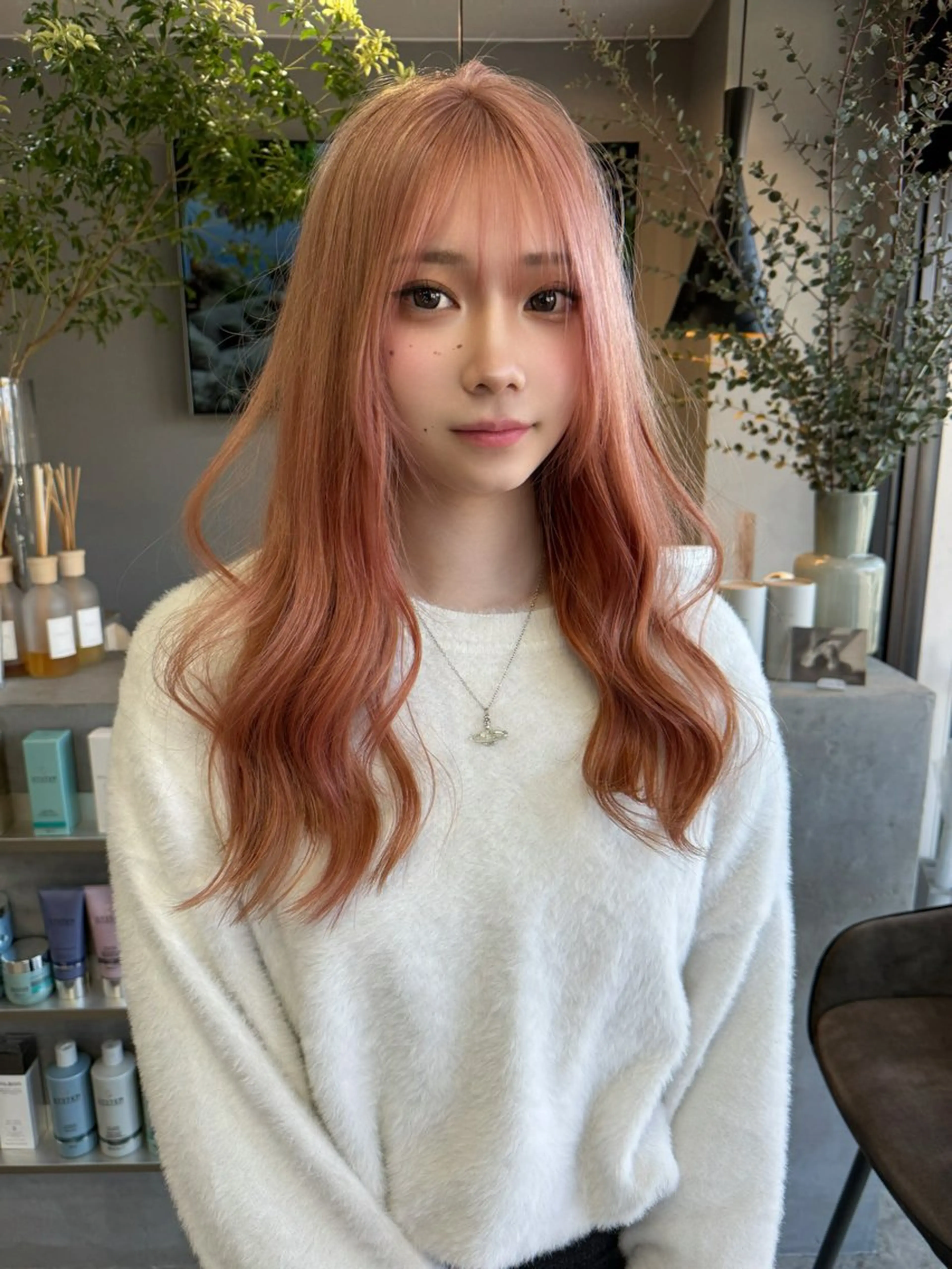 ロング ヘアカラー トリートメント 🍀石川尚之🍀 HELIMのヘアスタイル